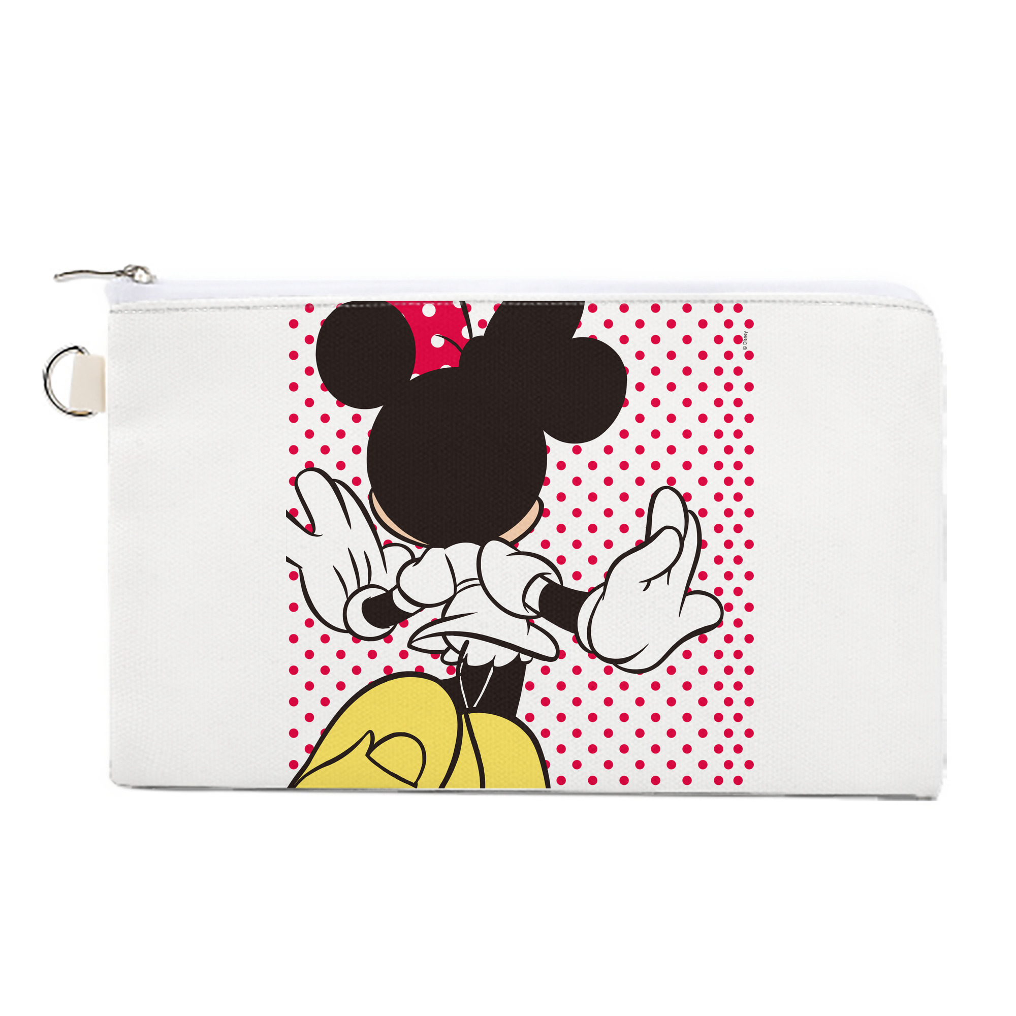 （画像用） ミッキーマウス Mickey Mouse キャンバス生地ポーチ　小物入れ