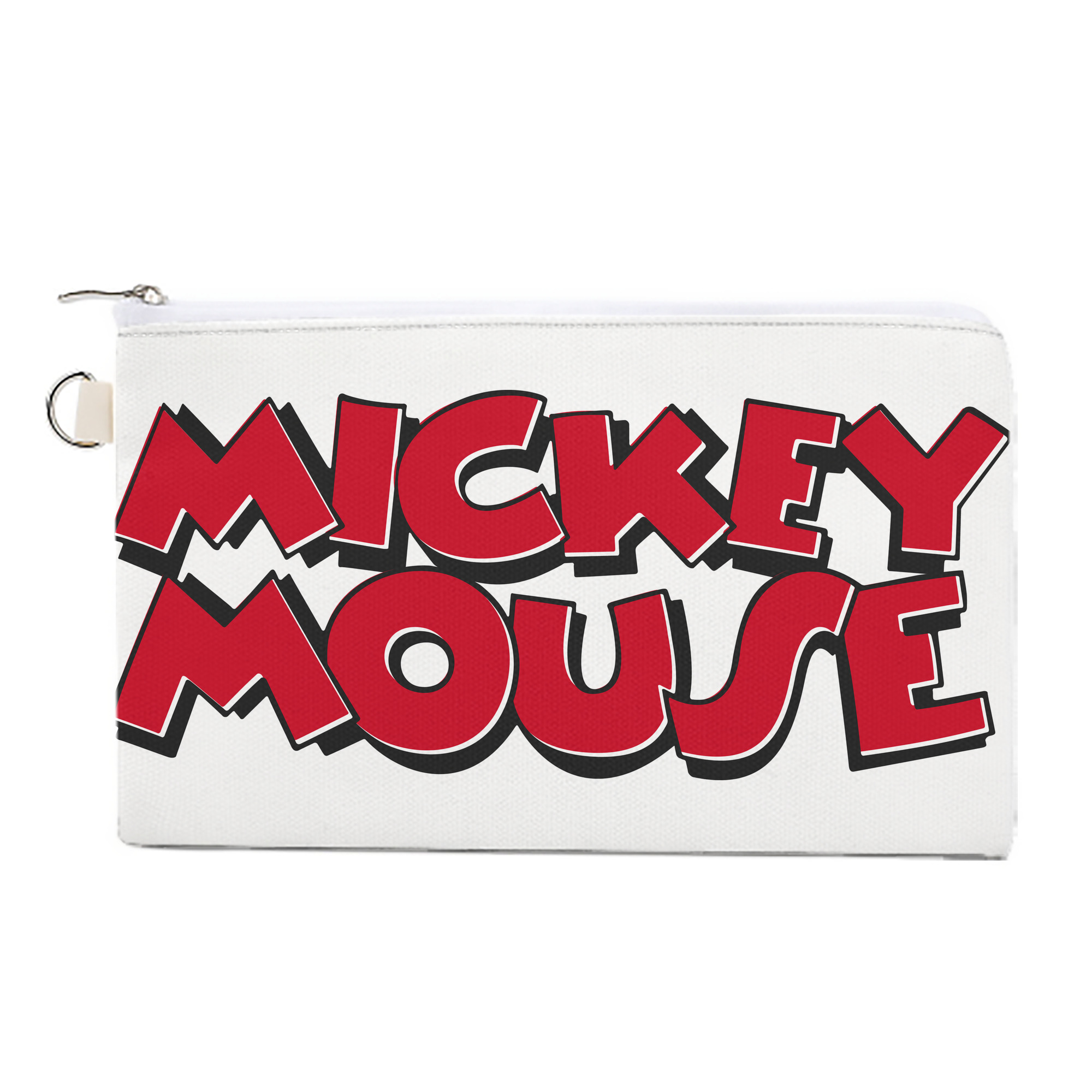 （画像用） ミッキーマウス Mickey Mouse キャンバス生地ポーチ　小物入れ