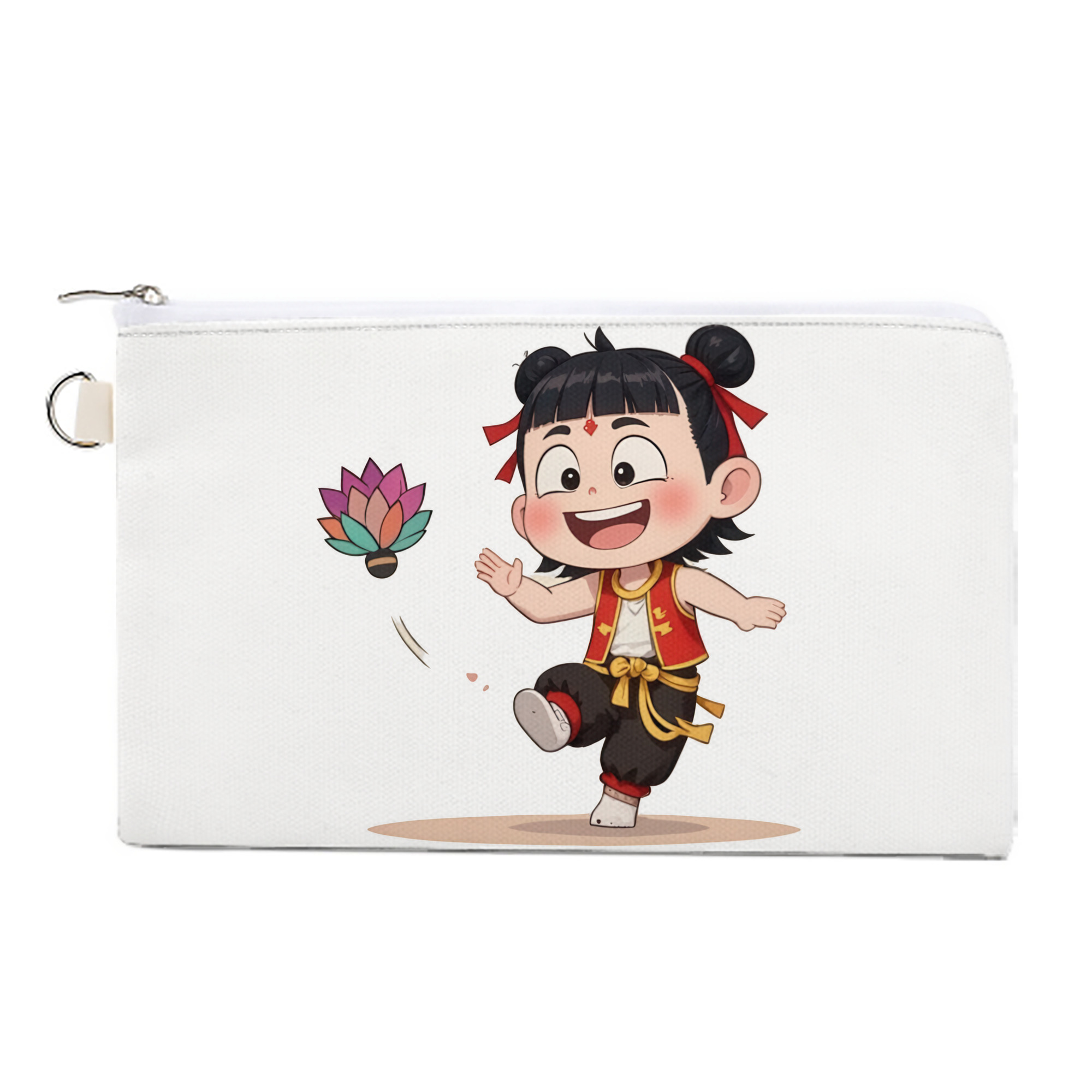 （画像用） ミッキーマウス Mickey Mouse キャンバス生地ポーチ　小物入れ