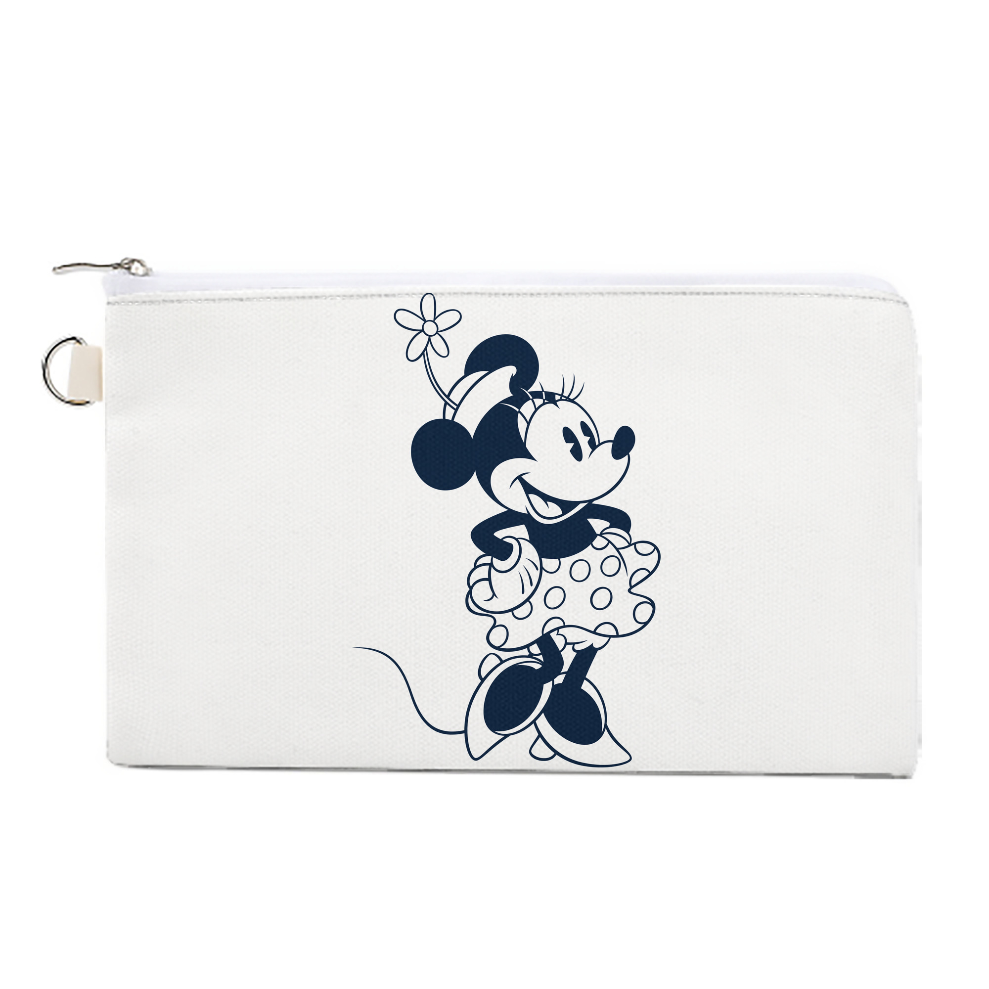（画像用） ミッキーマウス Mickey Mouse キャンバス生地ポーチ　小物入れ