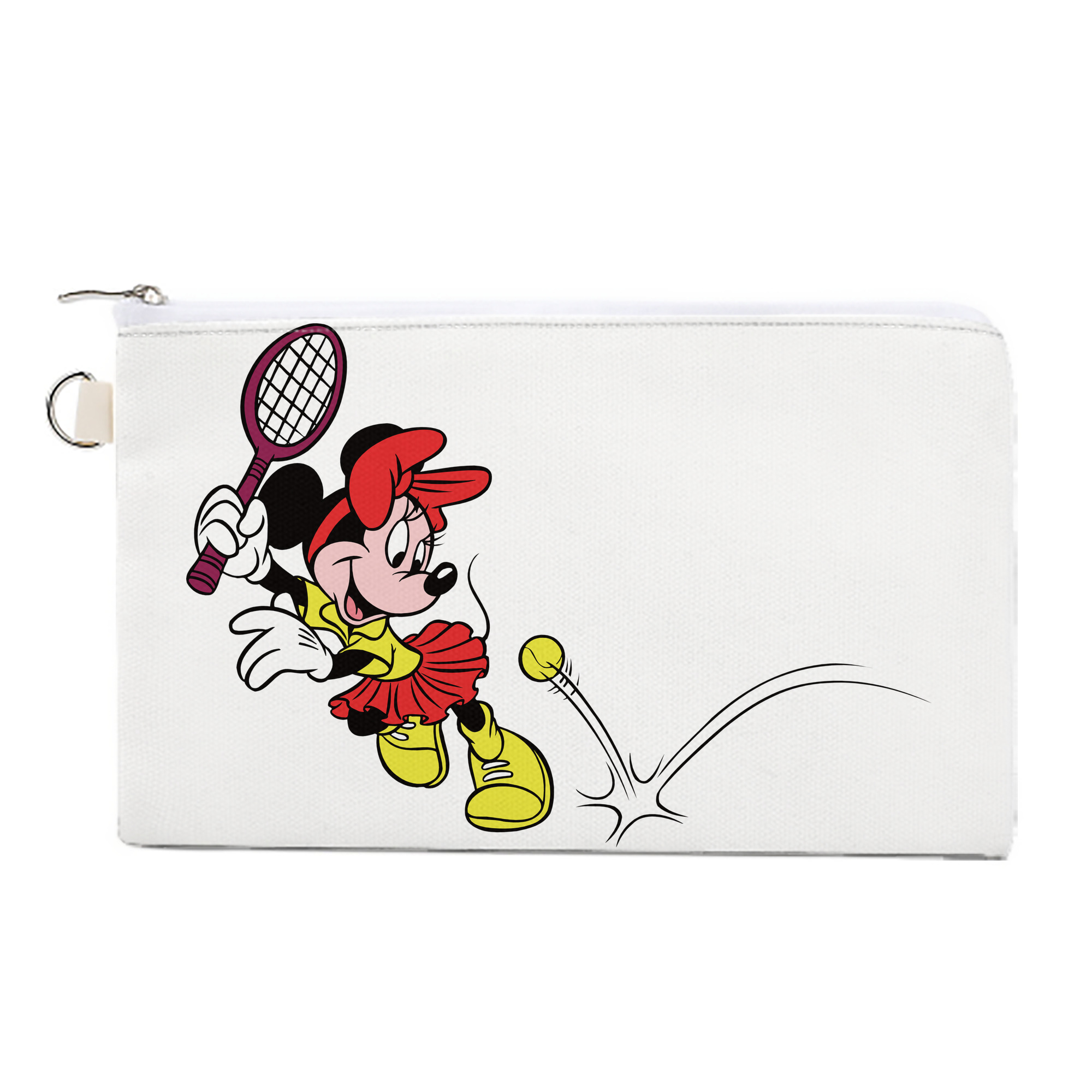 （画像用） ミッキーマウス Mickey Mouse キャンバス生地ポーチ　小物入れ