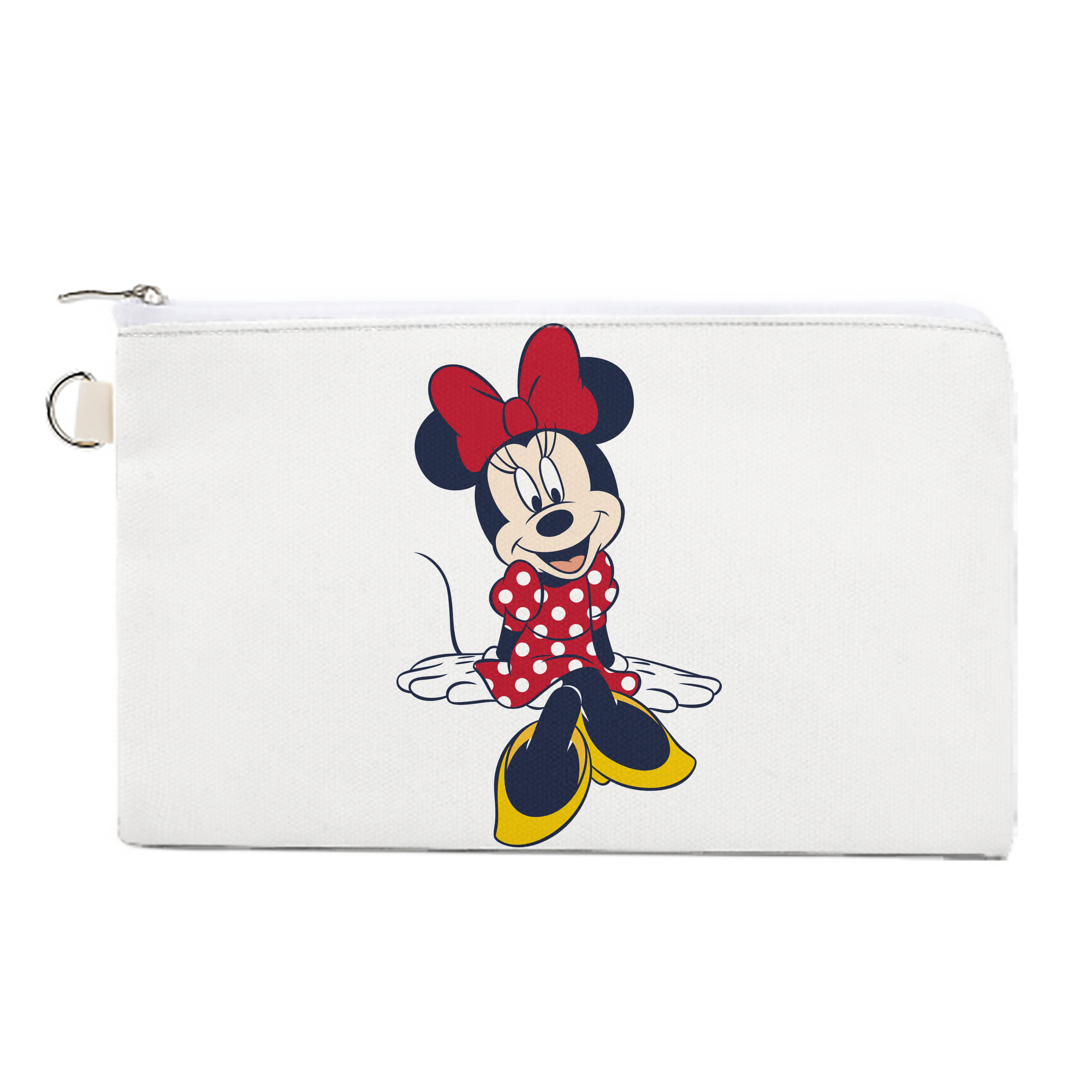（画像用） ミッキーマウス Mickey Mouse キャンバス生地ポーチ　小物入れ