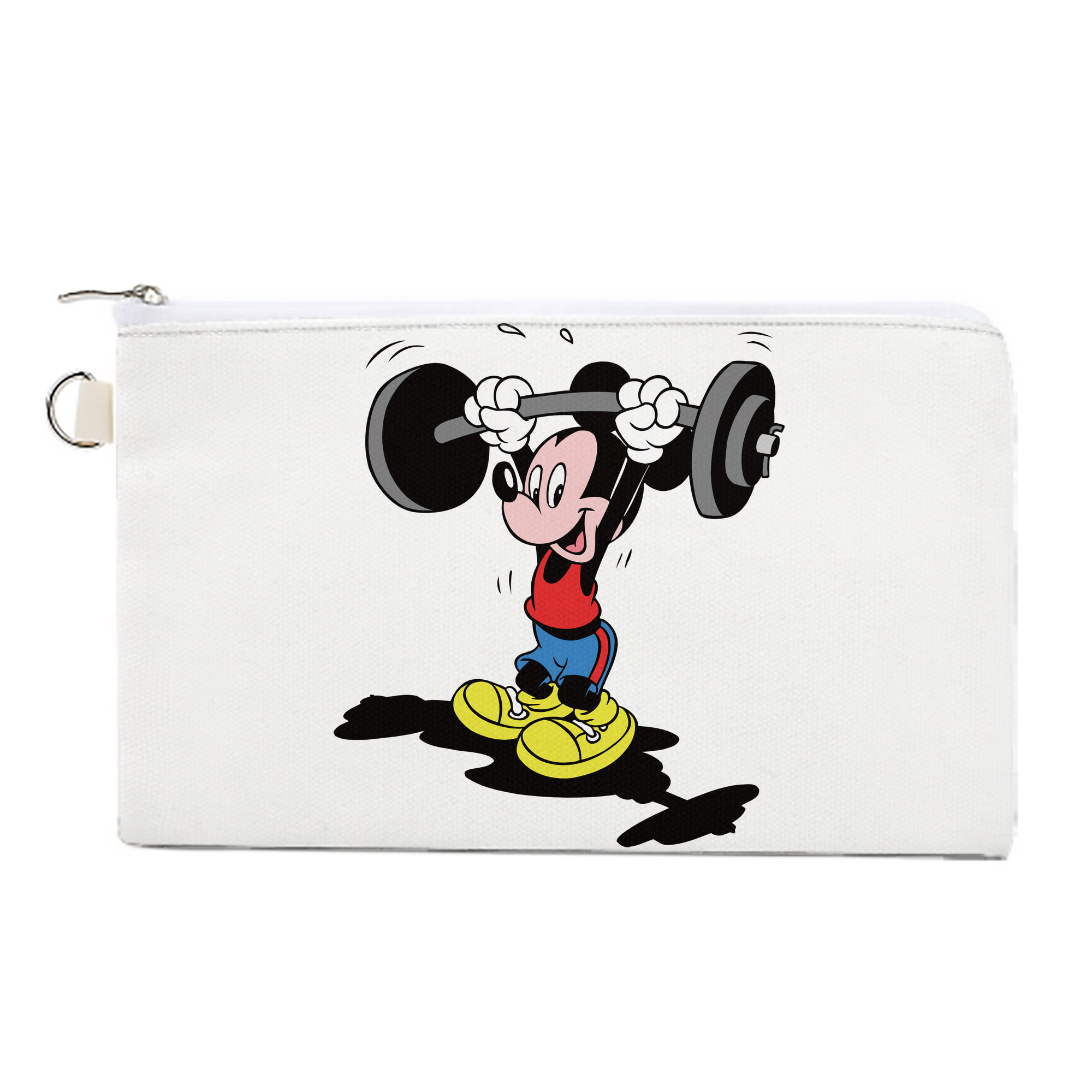 （画像用） ミッキーマウス Mickey Mouse キャンバス生地ポーチ　小物入れ