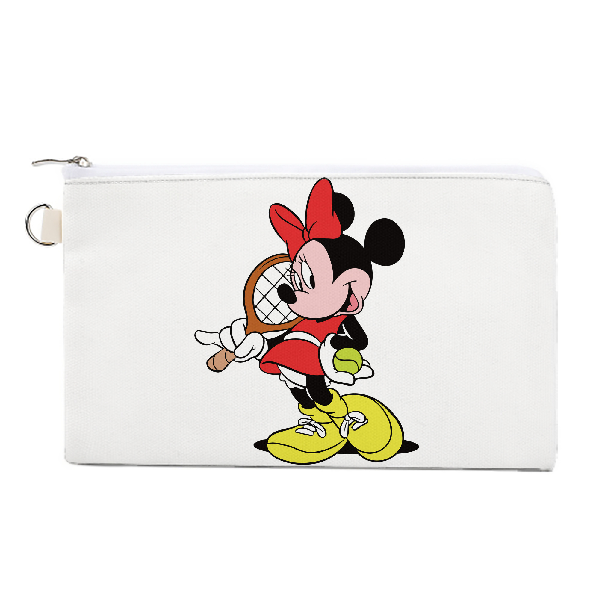 （画像用） ミッキーマウス Mickey Mouse キャンバス生地ポーチ　小物入れ