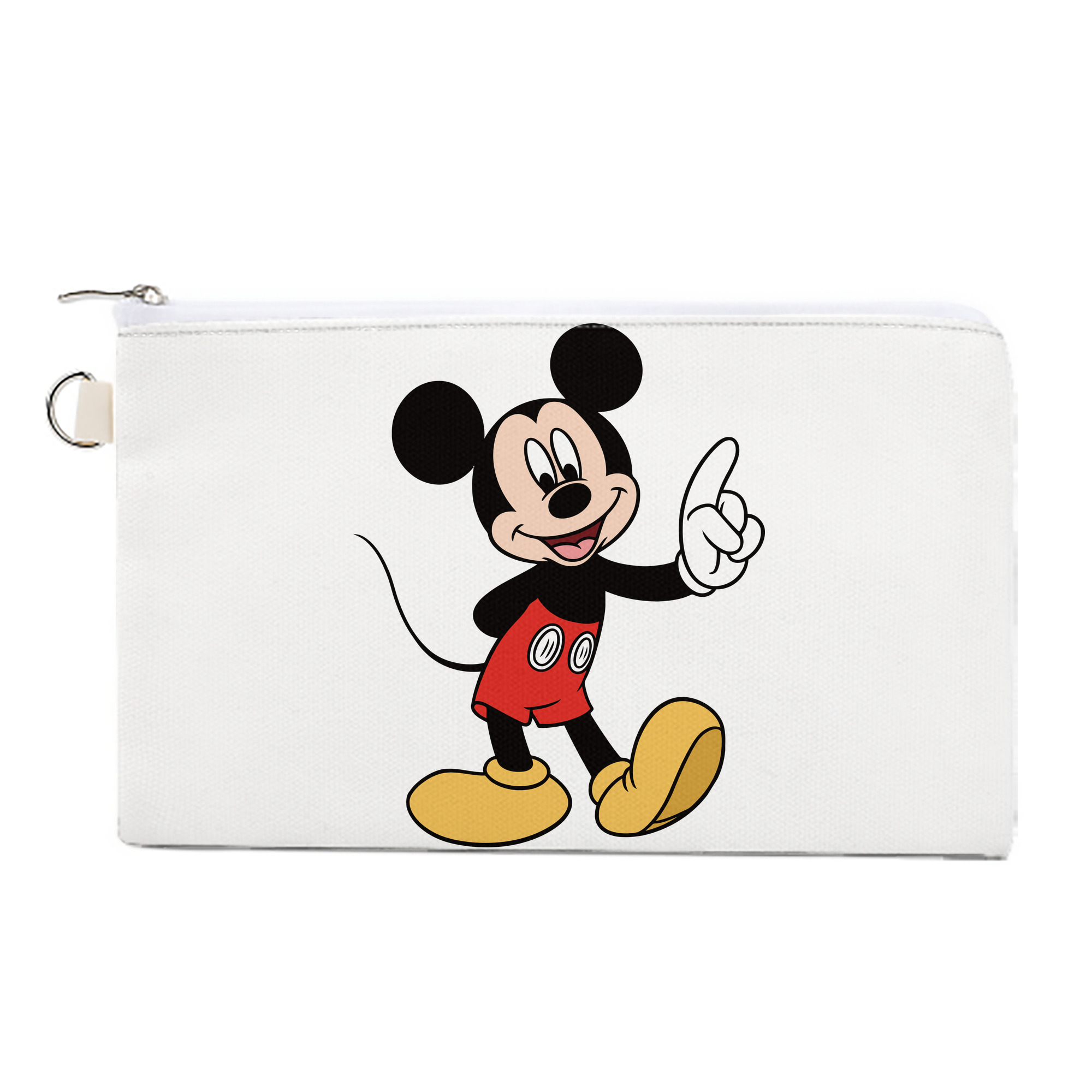 （画像用） ミッキーマウス Mickey Mouse キャンバス生地ポーチ　小物入れ