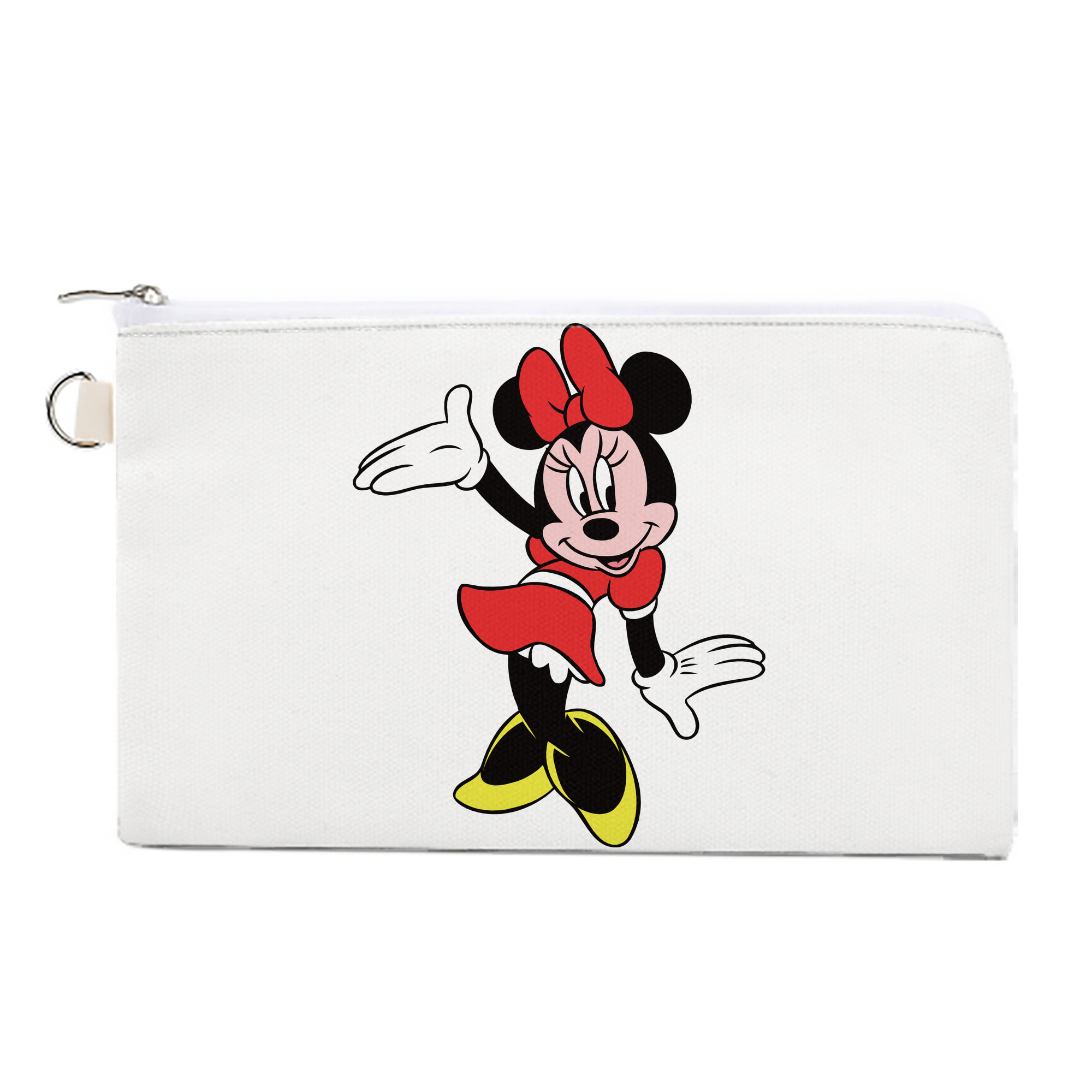 （画像用） ミッキーマウス Mickey Mouse キャンバス生地ポーチ　小物入れ