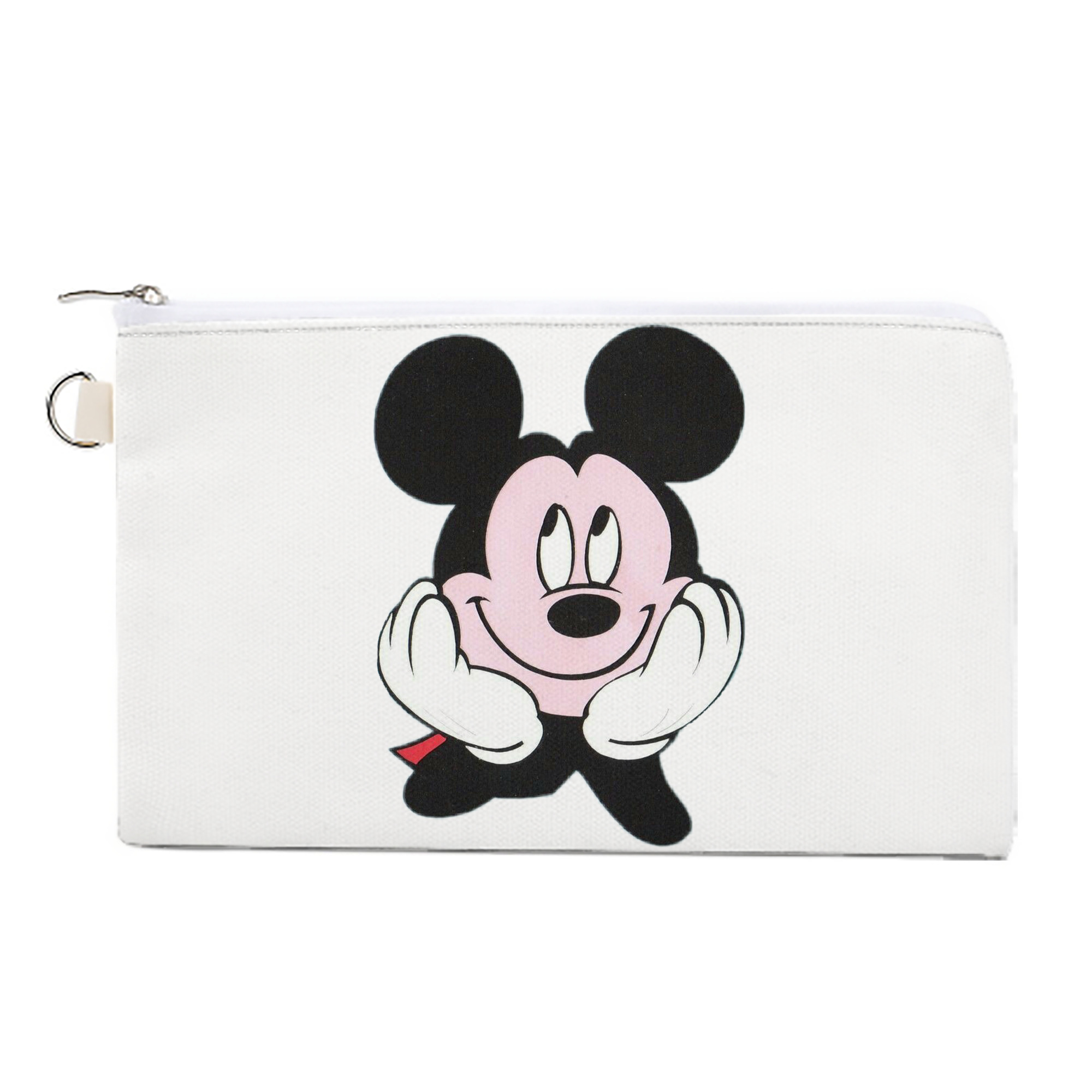 （画像用） ミッキーマウス Mickey Mouse キャンバス生地ポーチ　小物入れ