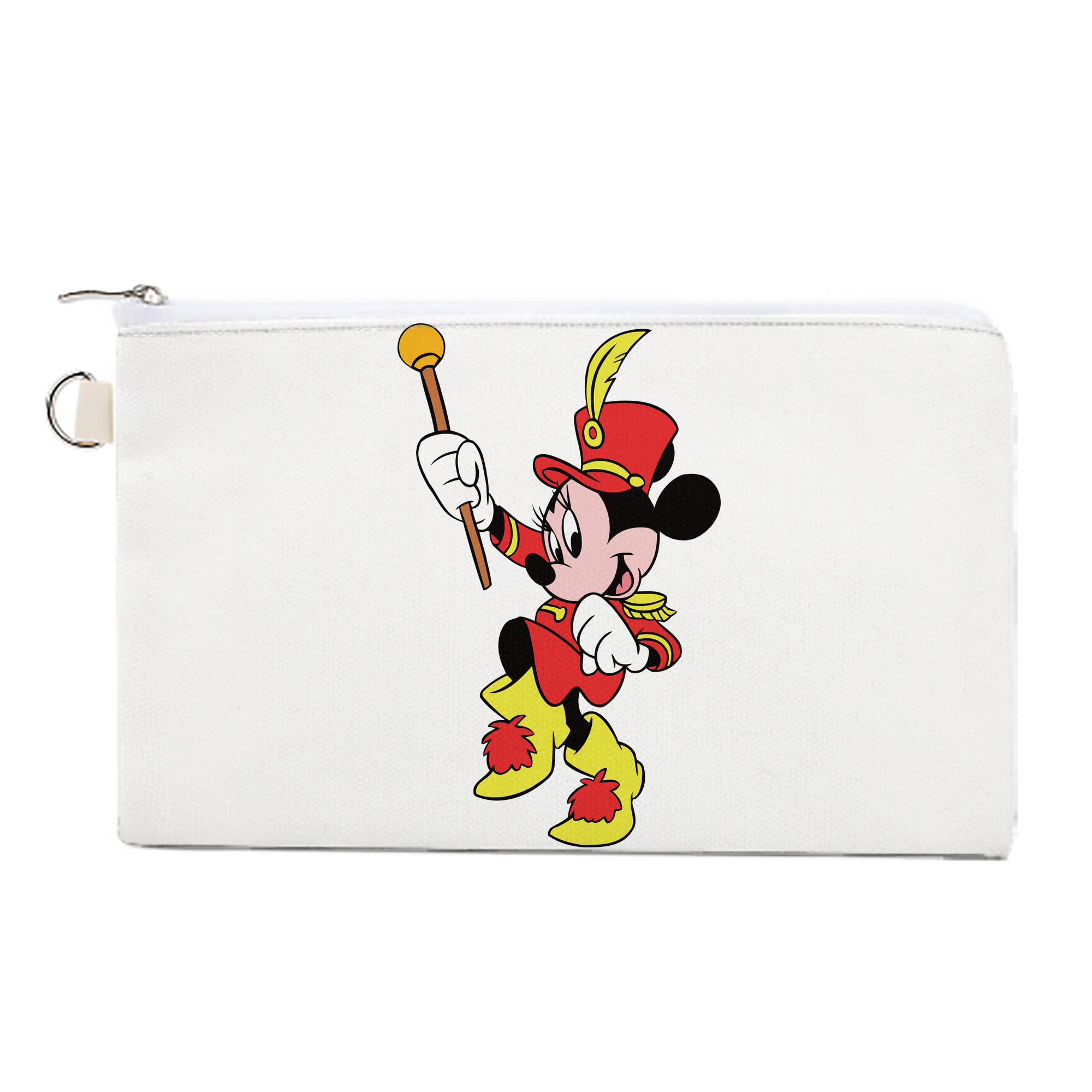 （画像用） ミッキーマウス Mickey Mouse キャンバス生地ポーチ　小物入れ