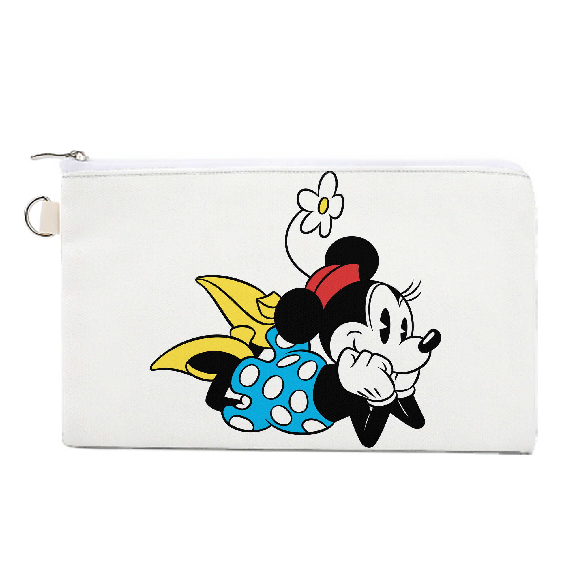 （画像用） ミッキーマウス Mickey Mouse キャンバス生地ポーチ　小物入れ