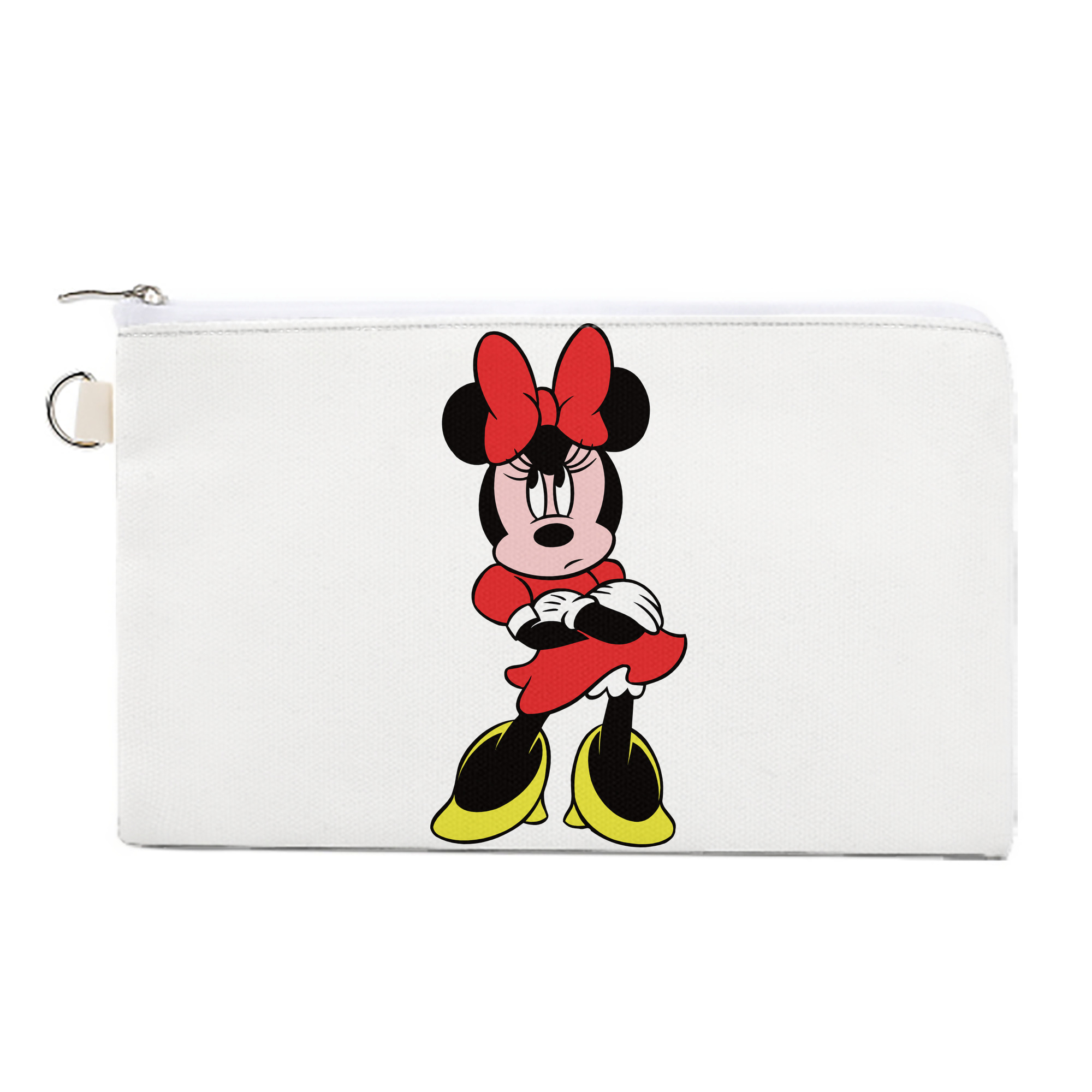 （画像用） ミッキーマウス Mickey Mouse キャンバス生地ポーチ　小物入れ