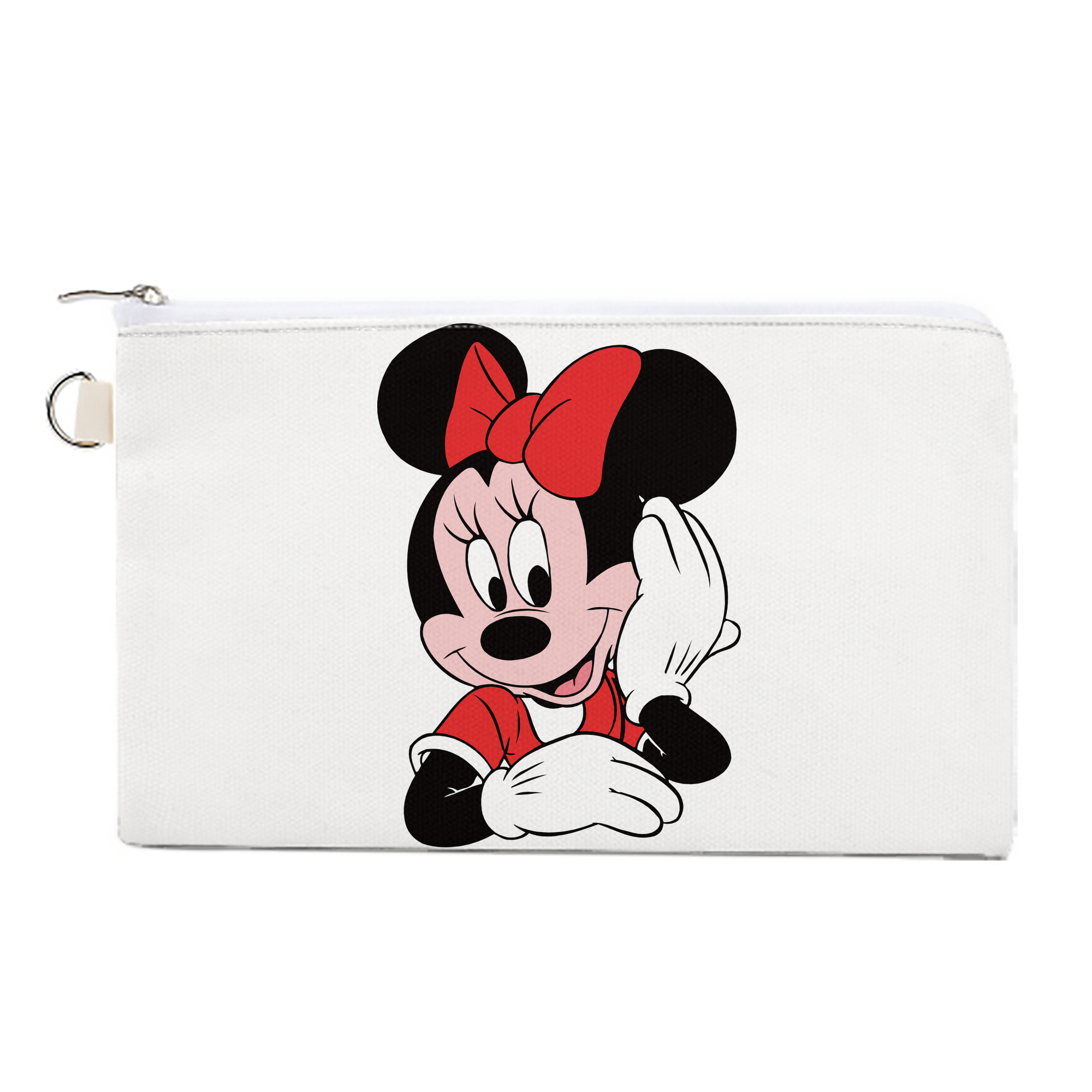 （画像用） ミッキーマウス Mickey Mouse キャンバス生地ポーチ　小物入れ