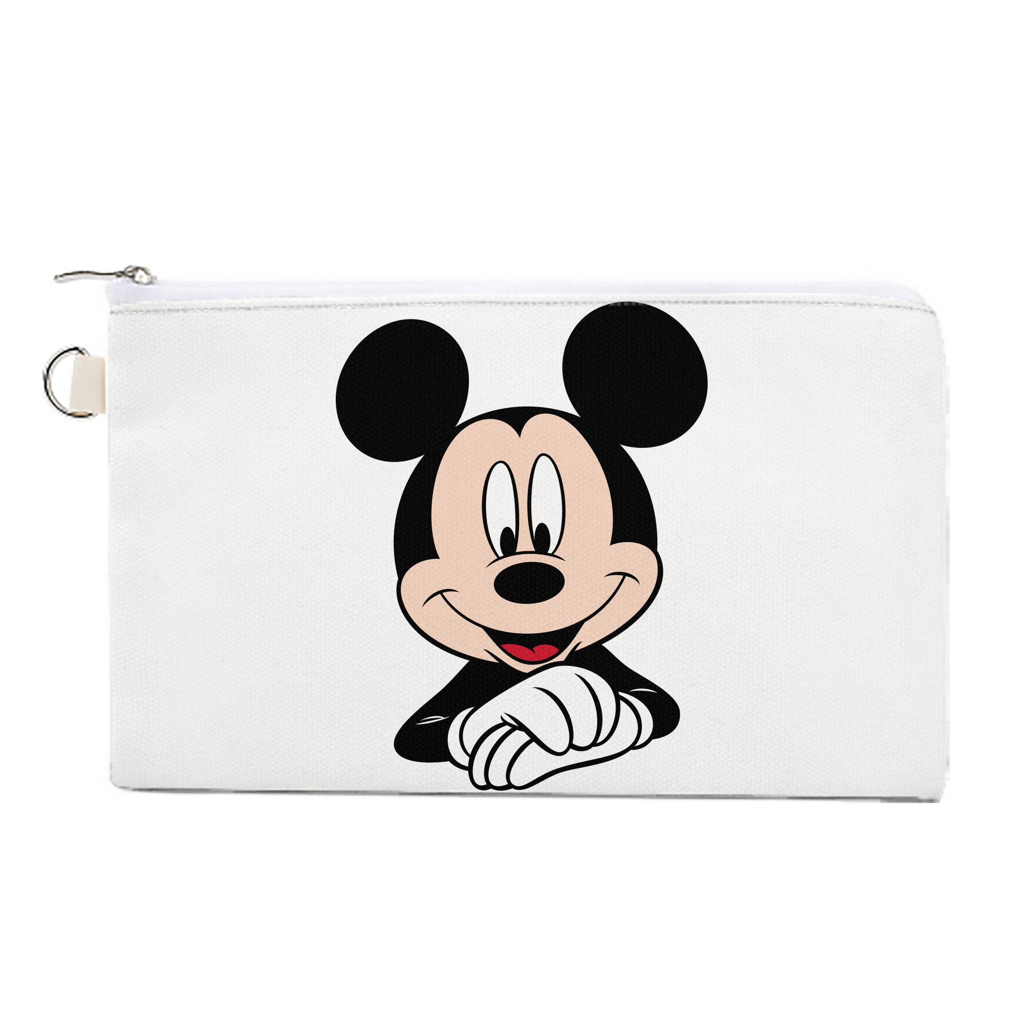 （画像用） ミッキーマウス Mickey Mouse キャンバス生地ポーチ　小物入れ