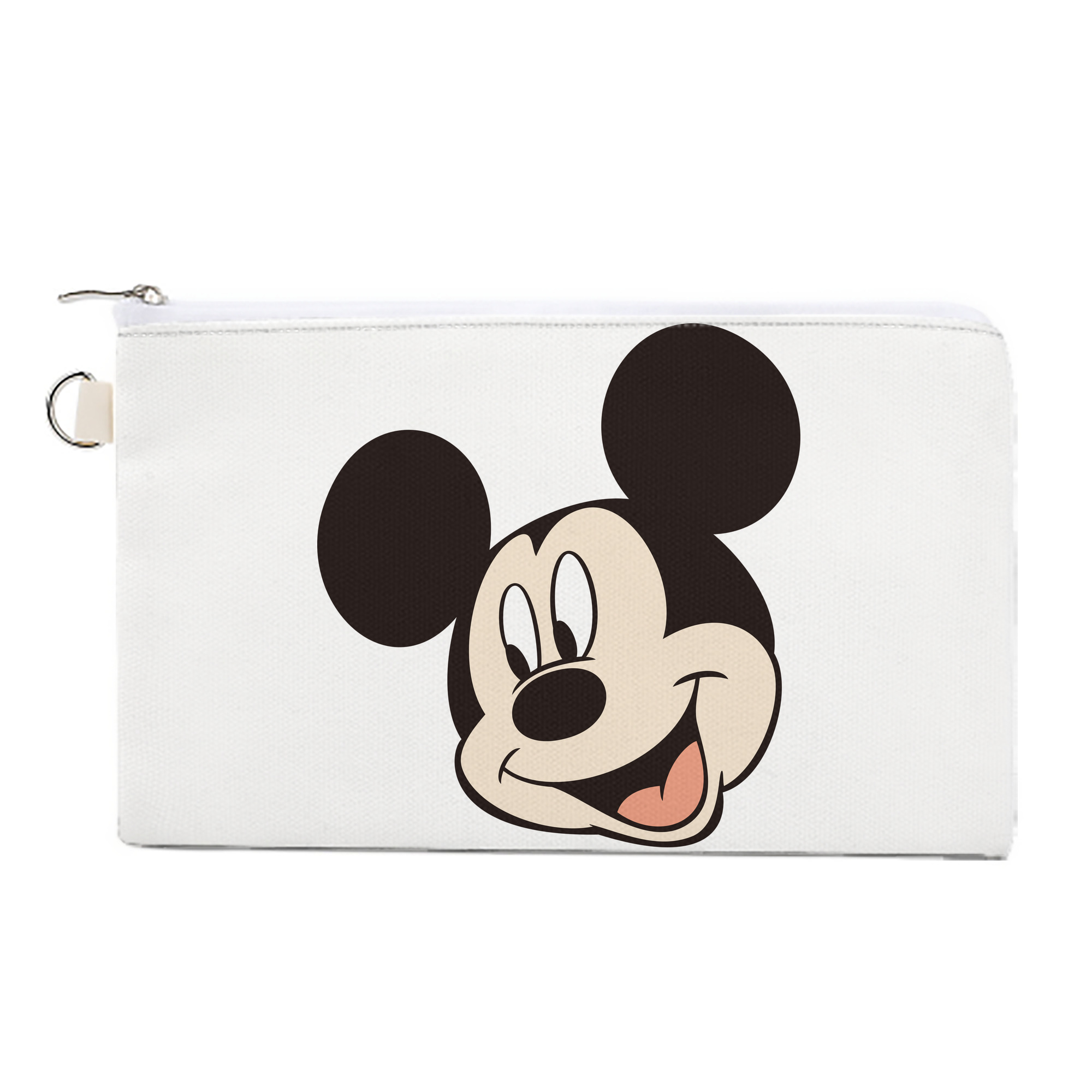 （画像用） ミッキーマウス Mickey Mouse キャンバス生地ポーチ　小物入れ
