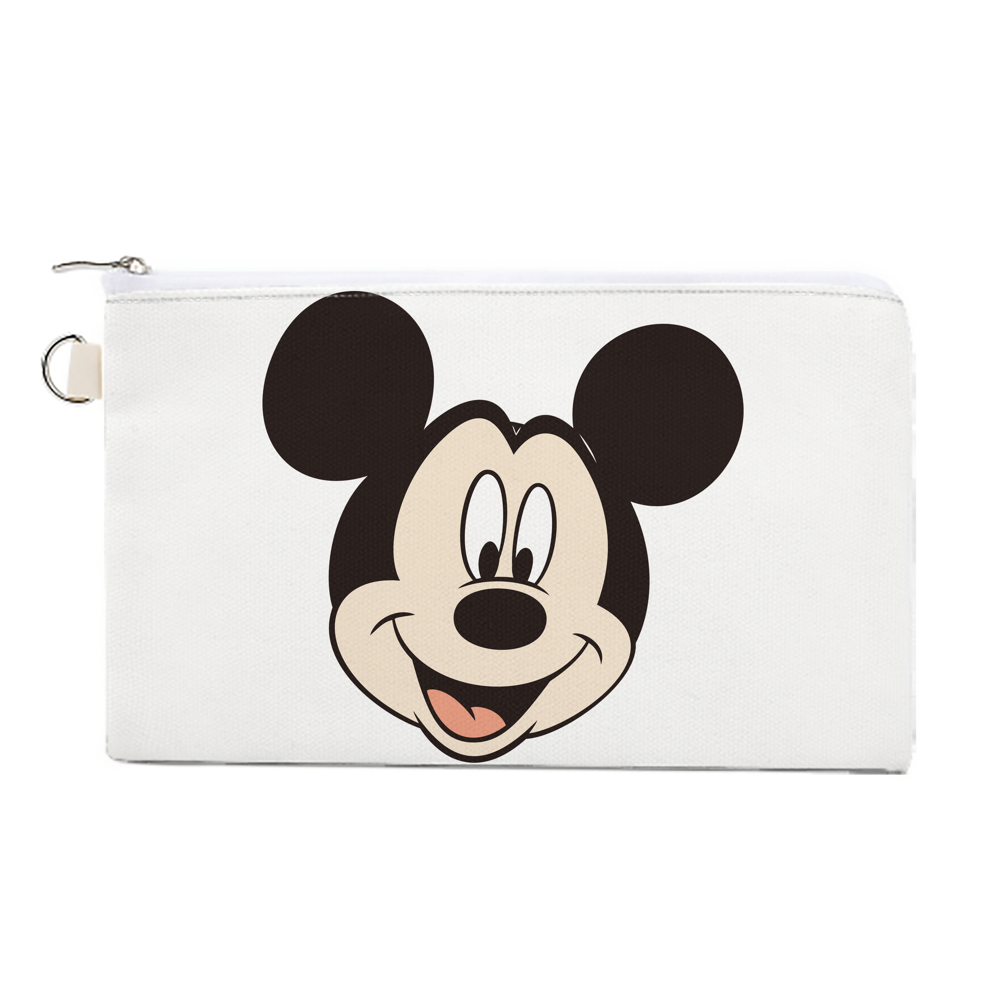 （画像用） ミッキーマウス Mickey Mouse キャンバス生地ポーチ　小物入れ