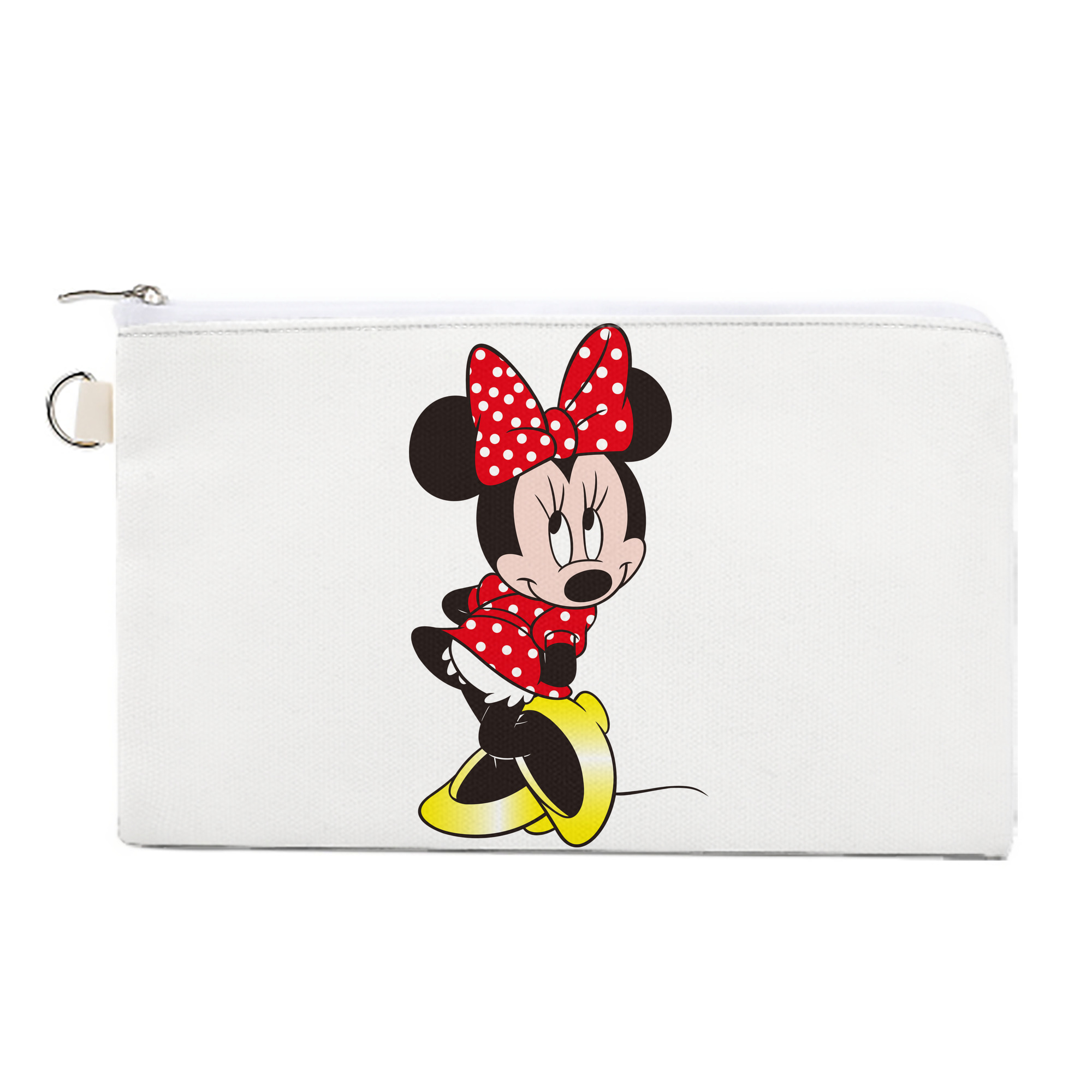 （画像用） ミッキーマウス Mickey Mouse キャンバス生地ポーチ　小物入れ