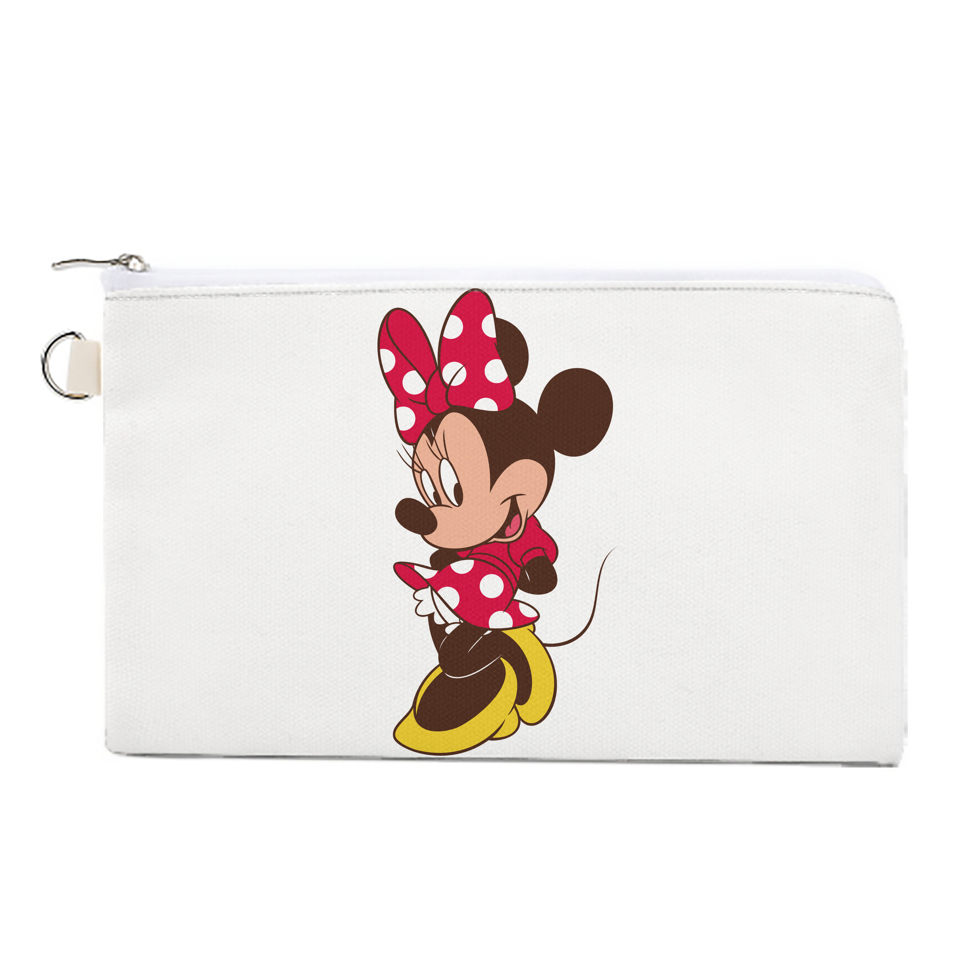 （画像用） ミッキーマウス Mickey Mouse キャンバス生地ポーチ　小物入れ