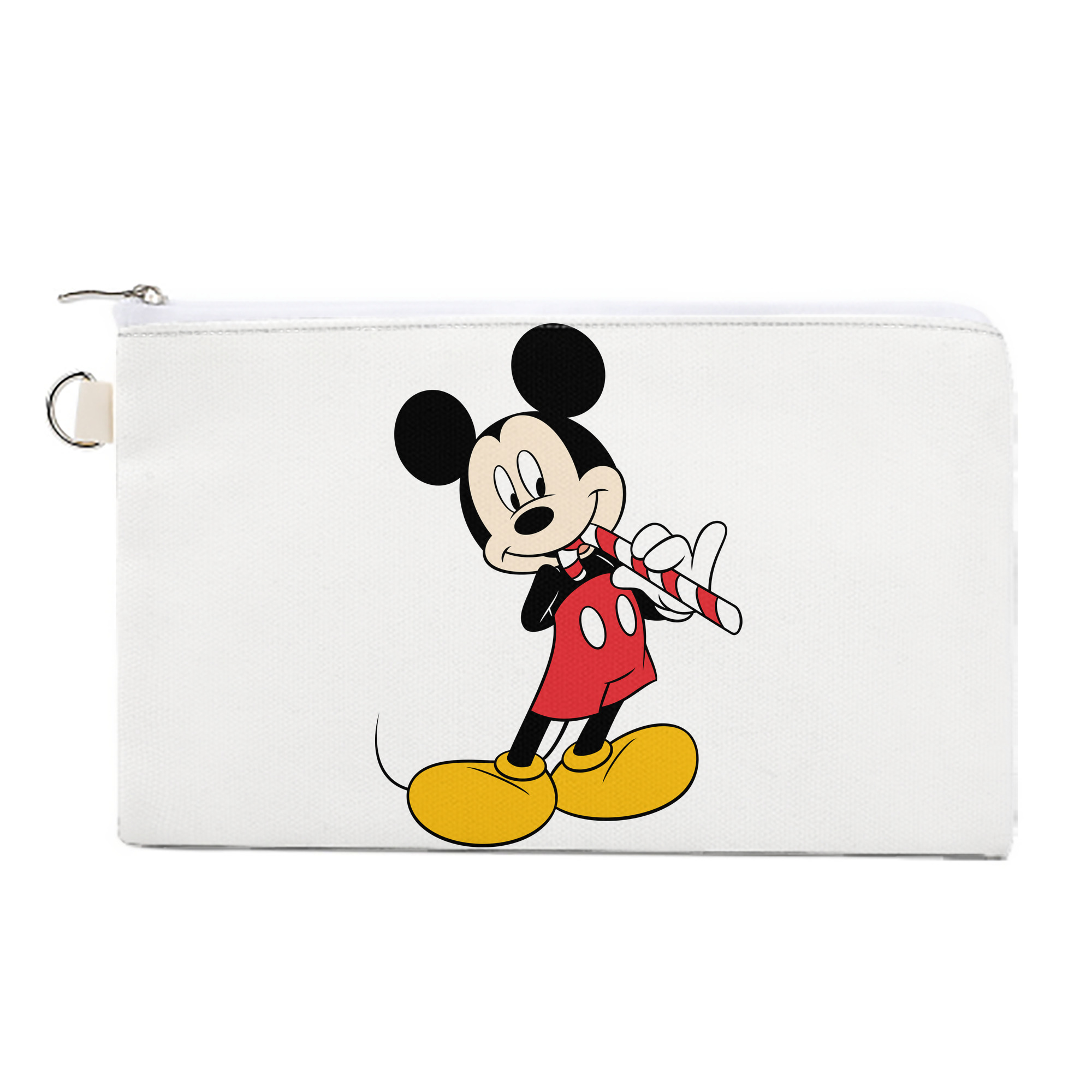 （画像用） ミッキーマウス Mickey Mouse キャンバス生地ポーチ　小物入れ