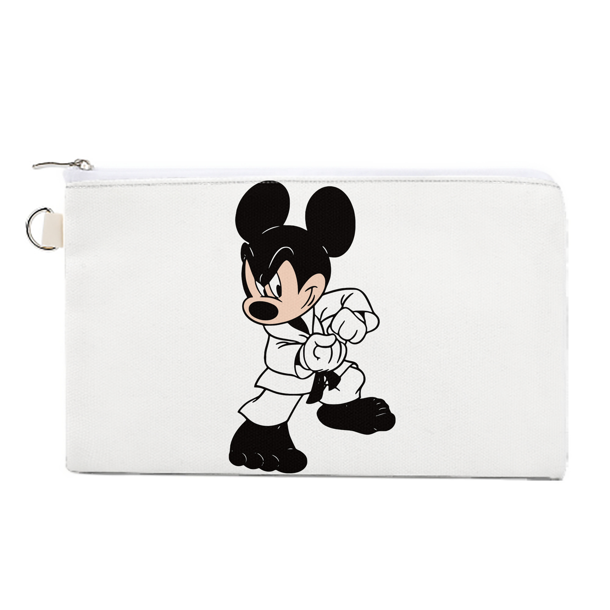 （画像用） ミッキーマウス Mickey Mouse キャンバス生地ポーチ　小物入れ