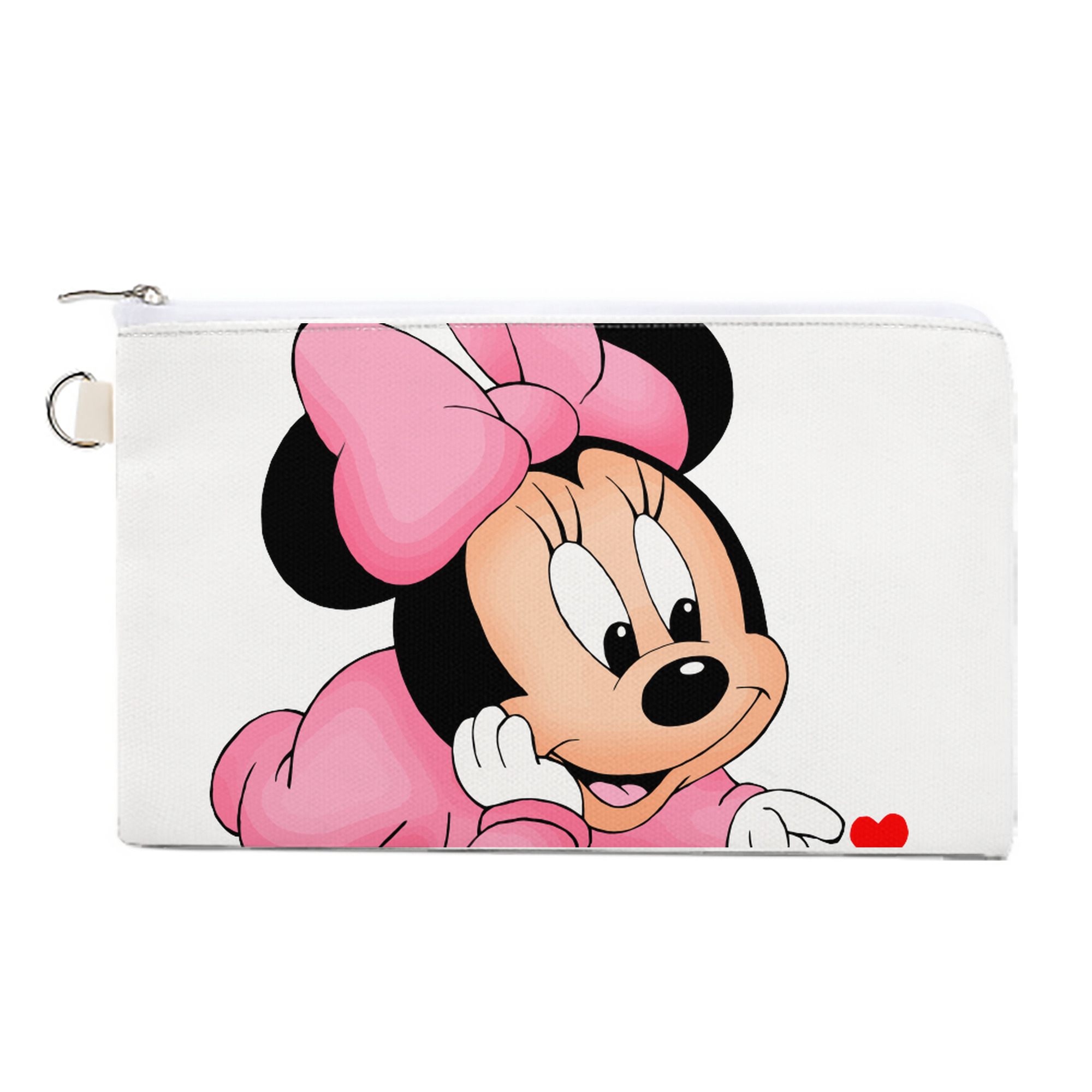 （画像用） ミッキーマウス Mickey Mouse キャンバス生地ポーチ　小物入れ