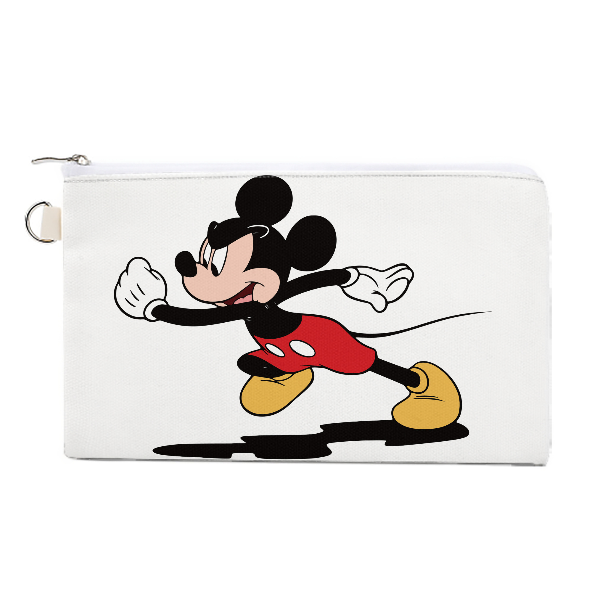 （画像用） ミッキーマウス Mickey Mouse キャンバス生地ポーチ　小物入れ