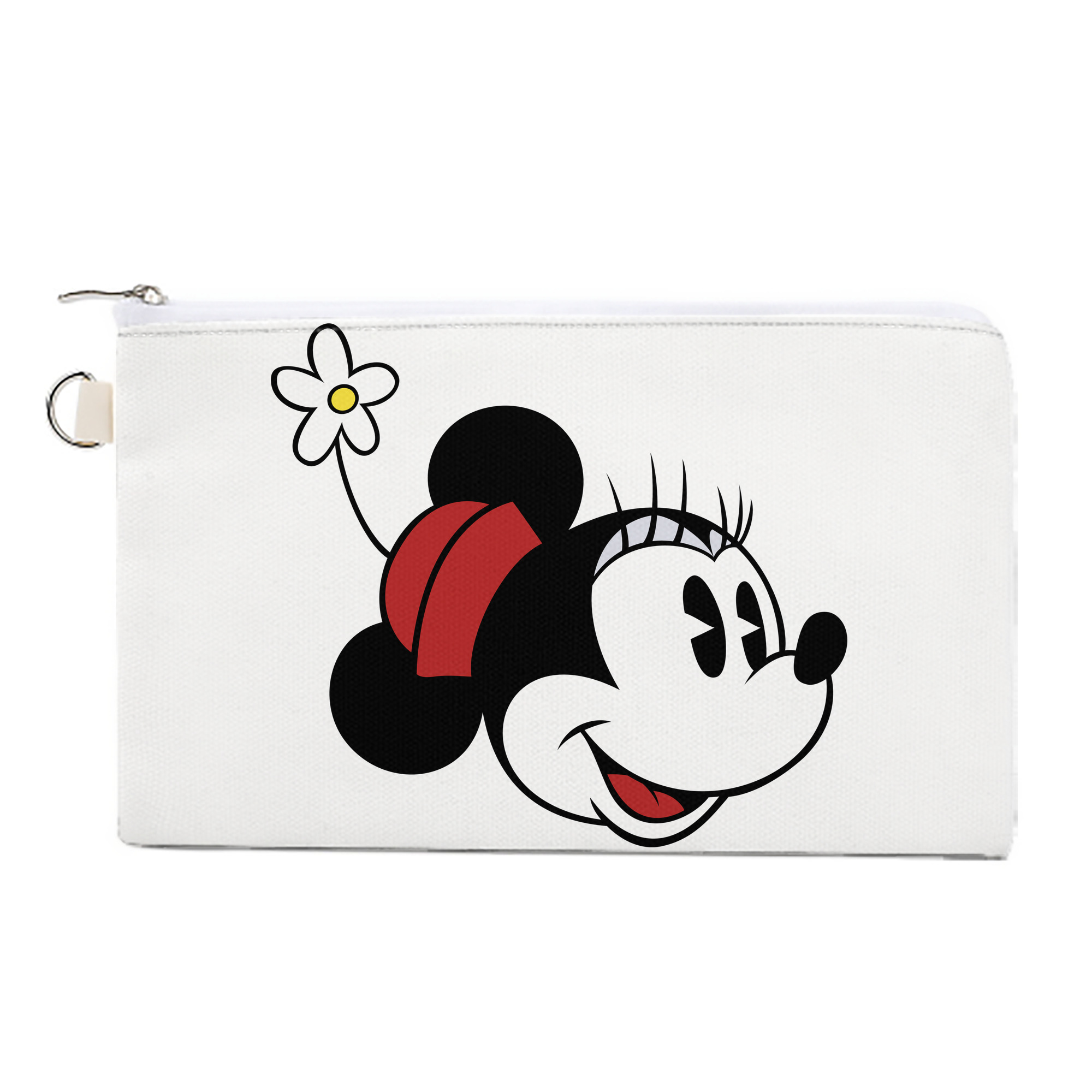 （画像用） ミッキーマウス Mickey Mouse キャンバス生地ポーチ　小物入れ