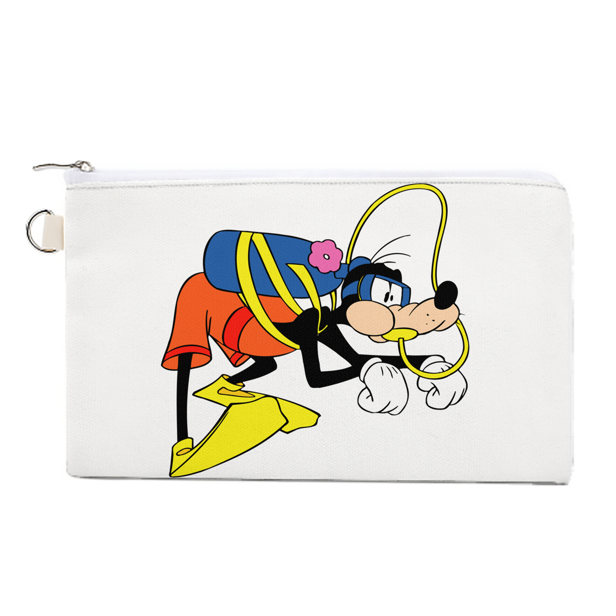 （画像用） ミッキーマウス Mickey Mouse キャンバス生地ポーチ　小物入れ
