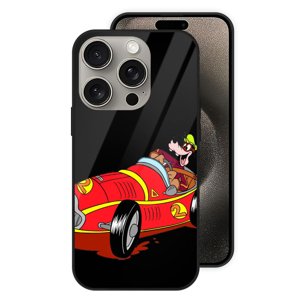 （画像用） ミッキーマウス Mickey Mouse 【iPhone15Pro対応】スマホケース 耐衝撃＆黄変防止 背面ガラス