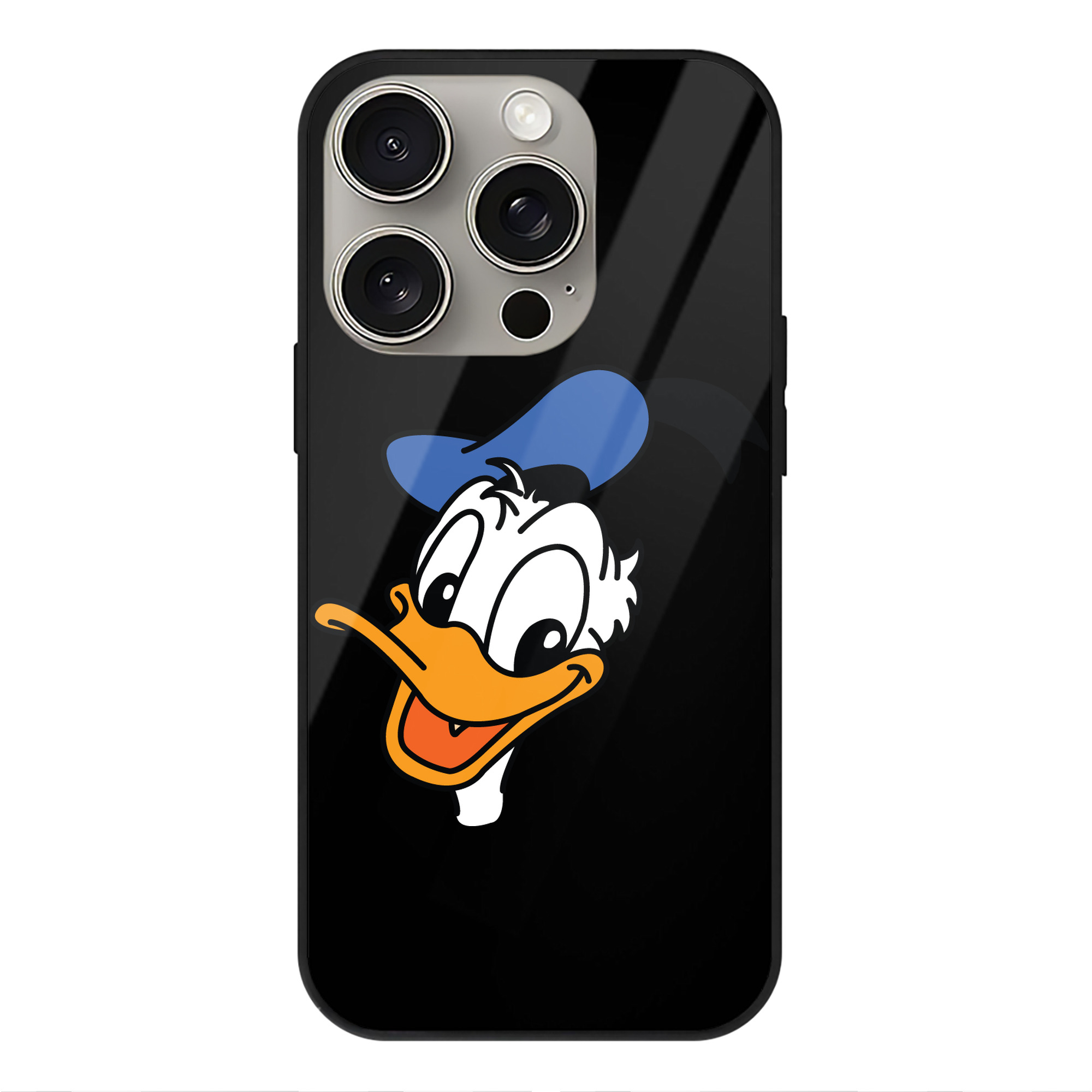 （画像用） ミッキーマウス Mickey Mouse 【iPhone15Pro対応】スマホケース 耐衝撃＆黄変防止 背面ガラス