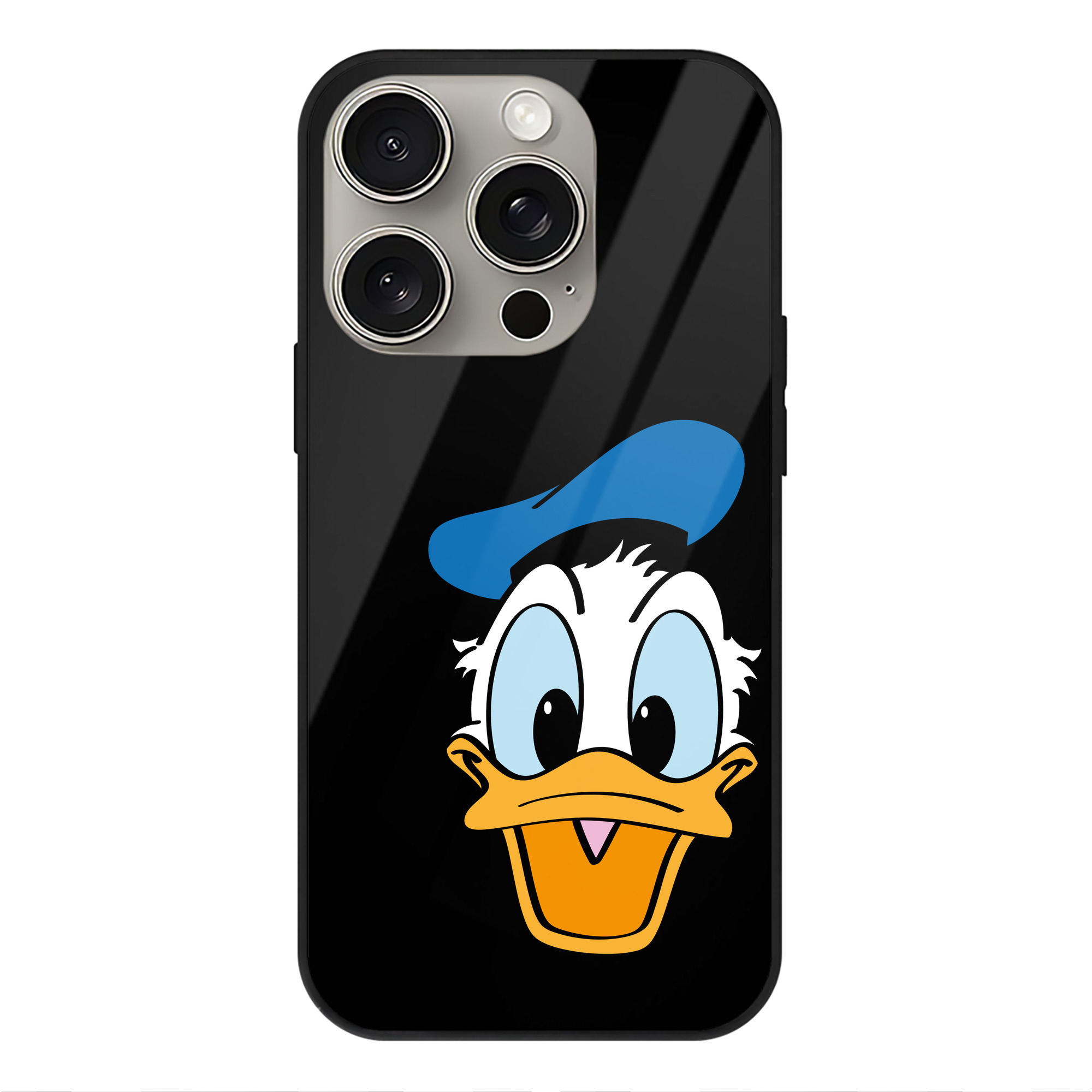 （画像用） ミッキーマウス Mickey Mouse 【iPhone15Pro対応】スマホケース 耐衝撃＆黄変防止 背面ガラス