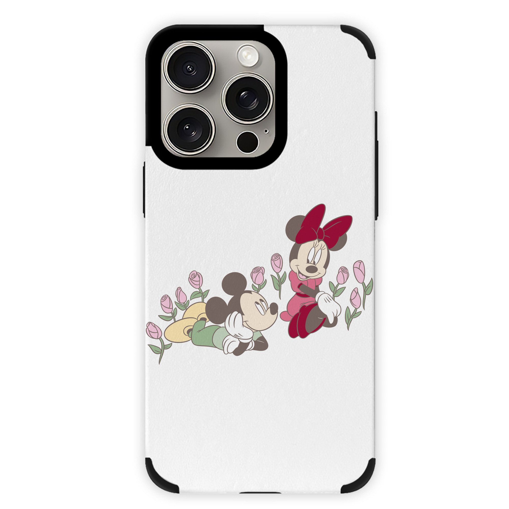 （画像用） ミッキーマウス Mickey Mouse 【iPhone15ProMax対応】 PUレザー スマホケース 耐衝撃＆黄変防止
