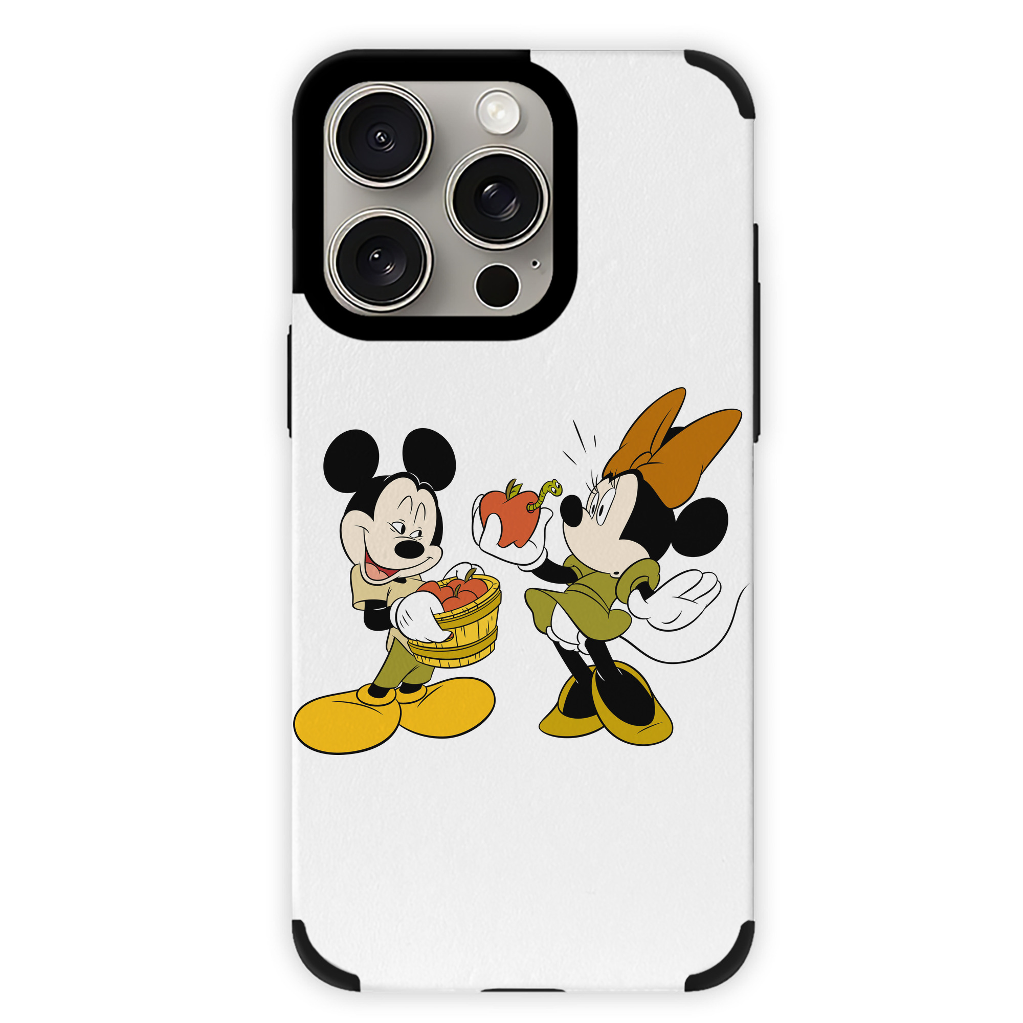 （画像用） ミッキーマウス Mickey Mouse 【iPhone15ProMax対応】 PUレザー スマホケース 耐衝撃＆黄変防止