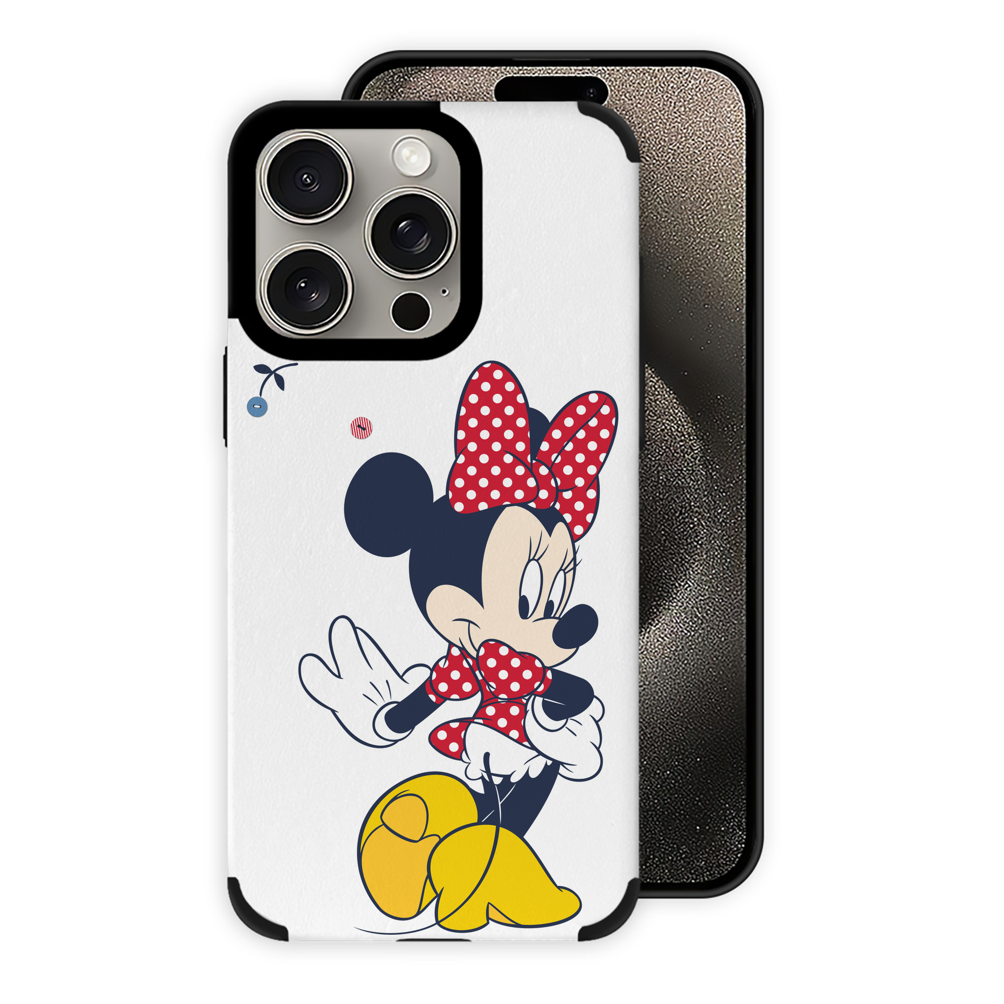 （画像用） ミッキーマウス Mickey Mouse 【iPhone15ProMax対応】 PUレザー スマホケース 耐衝撃＆黄変防止