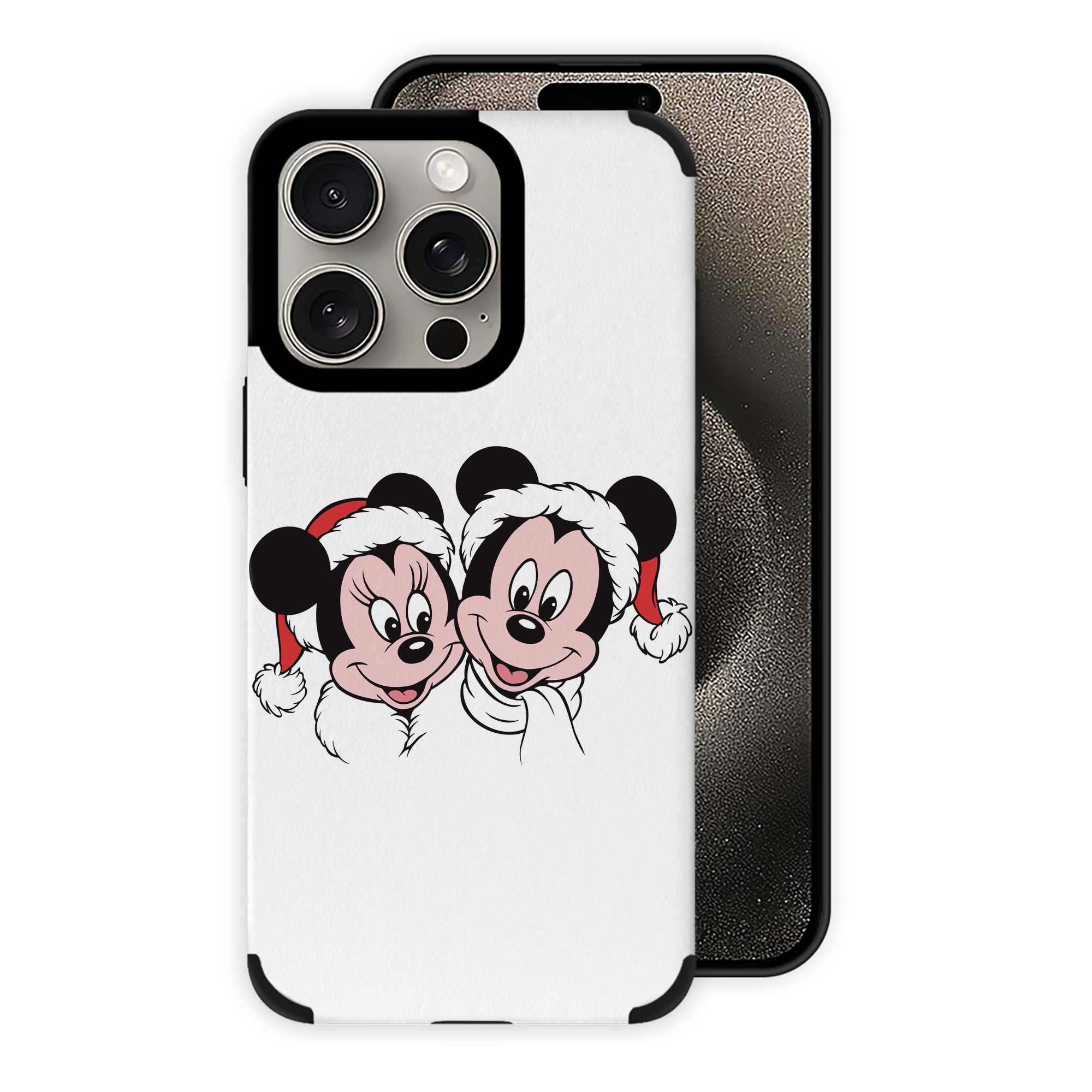 （画像用） ミッキーマウス Mickey Mouse 【iPhone15ProMax対応】 PUレザー スマホケース 耐衝撃＆黄変防止