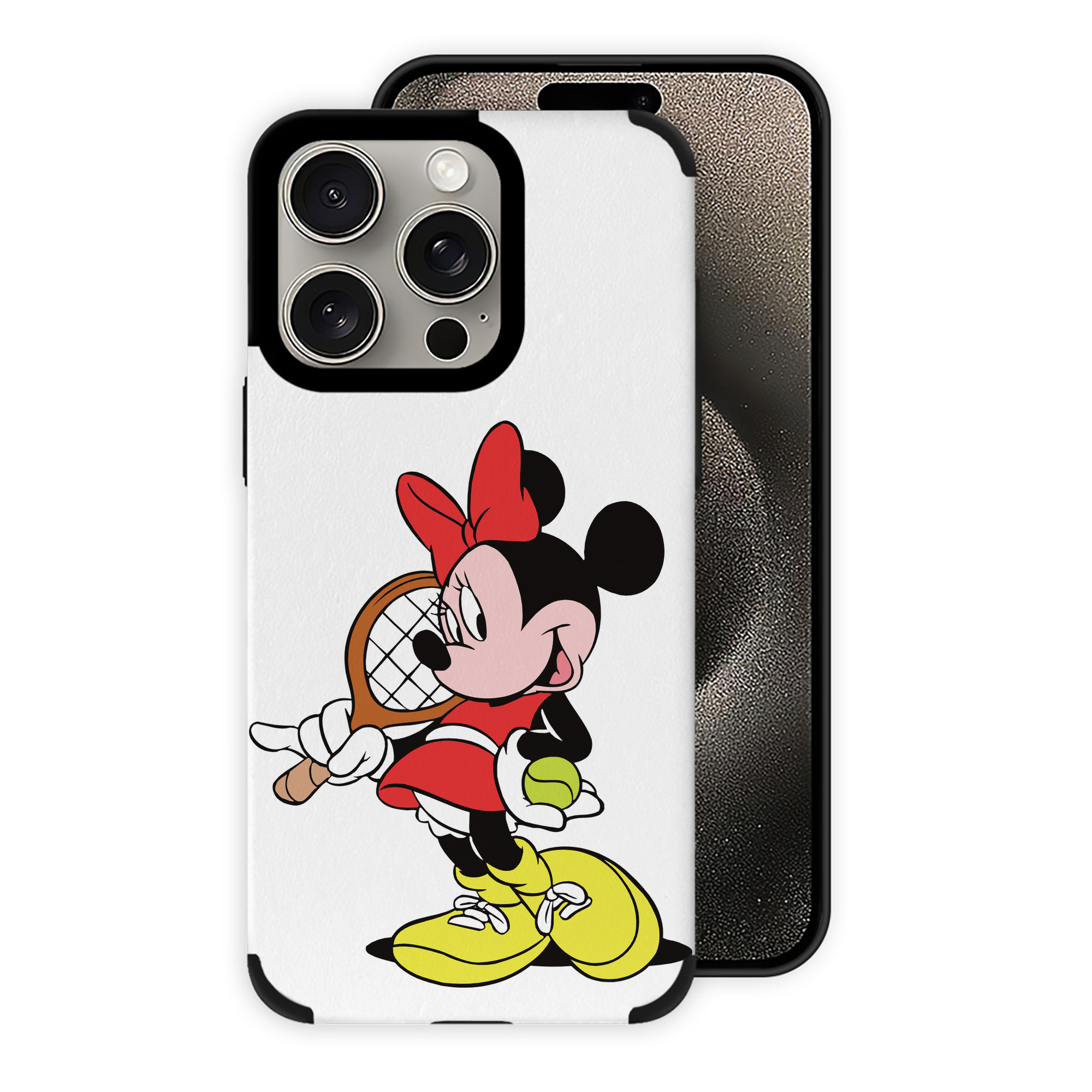 （画像用） ミッキーマウス Mickey Mouse 【iPhone15ProMax対応】 PUレザー スマホケース 耐衝撃＆黄変防止