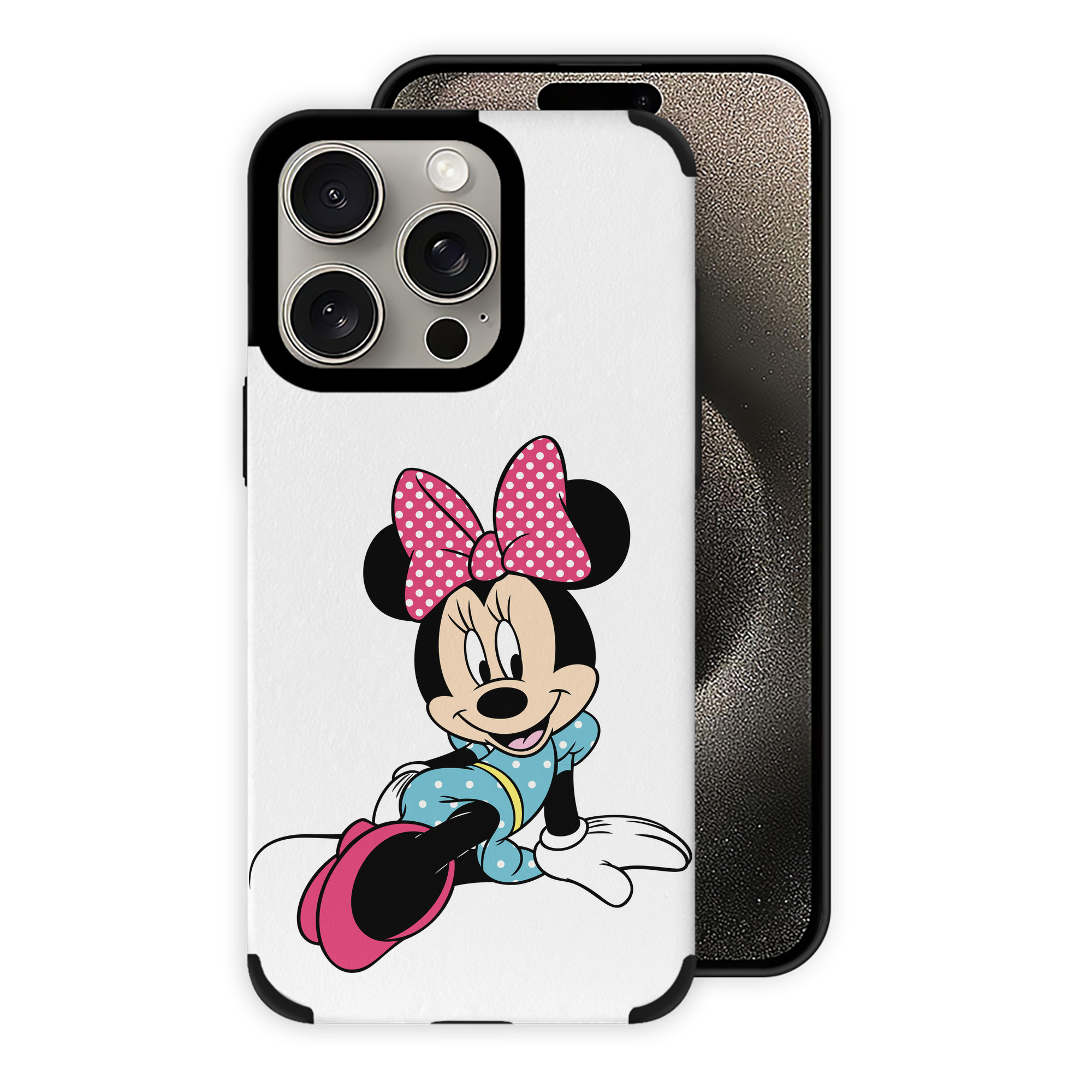 （画像用） ミッキーマウス Mickey Mouse 【iPhone15ProMax対応】 PUレザー スマホケース 耐衝撃＆黄変防止