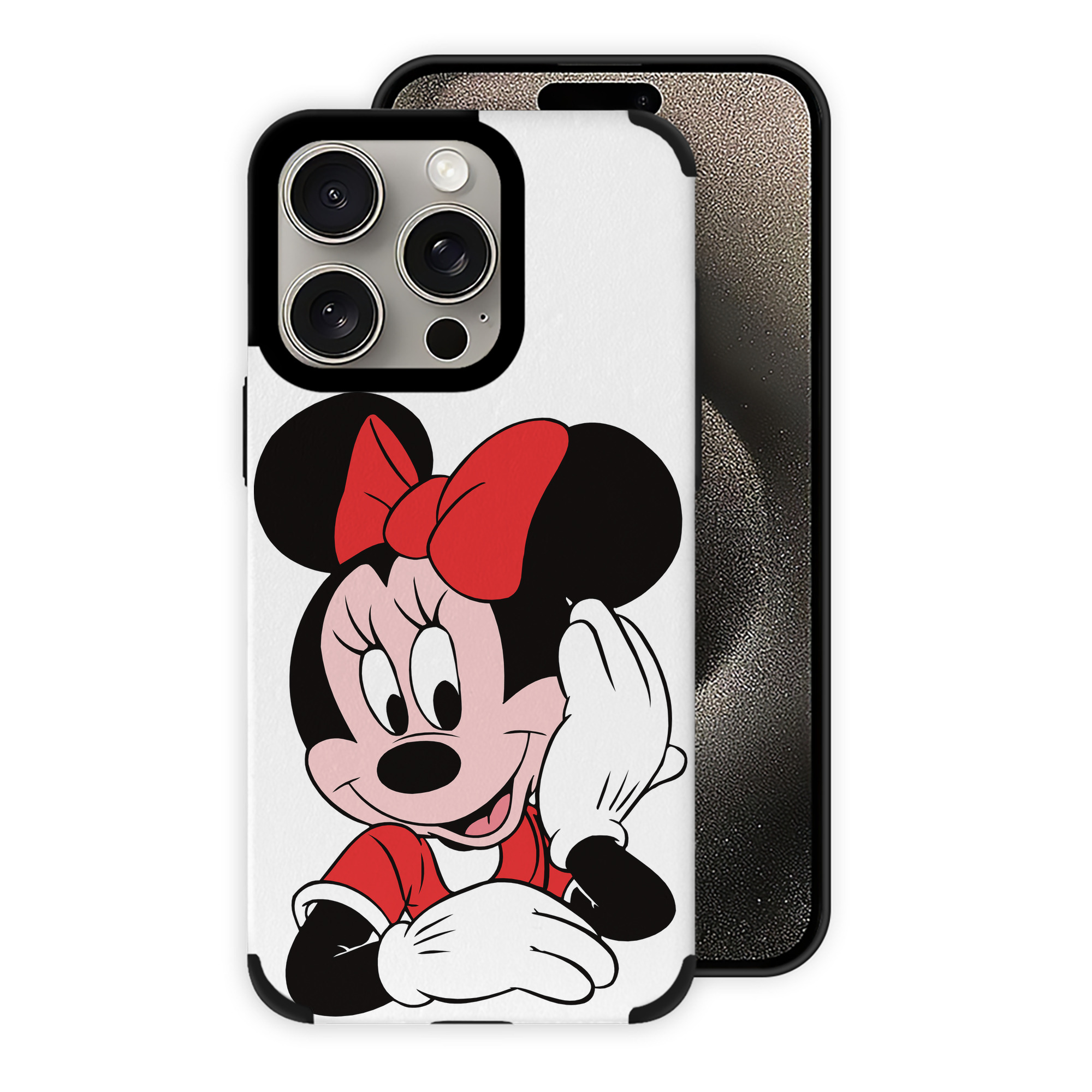 （画像用） ミッキーマウス Mickey Mouse 【iPhone15ProMax対応】 PUレザー スマホケース 耐衝撃＆黄変防止