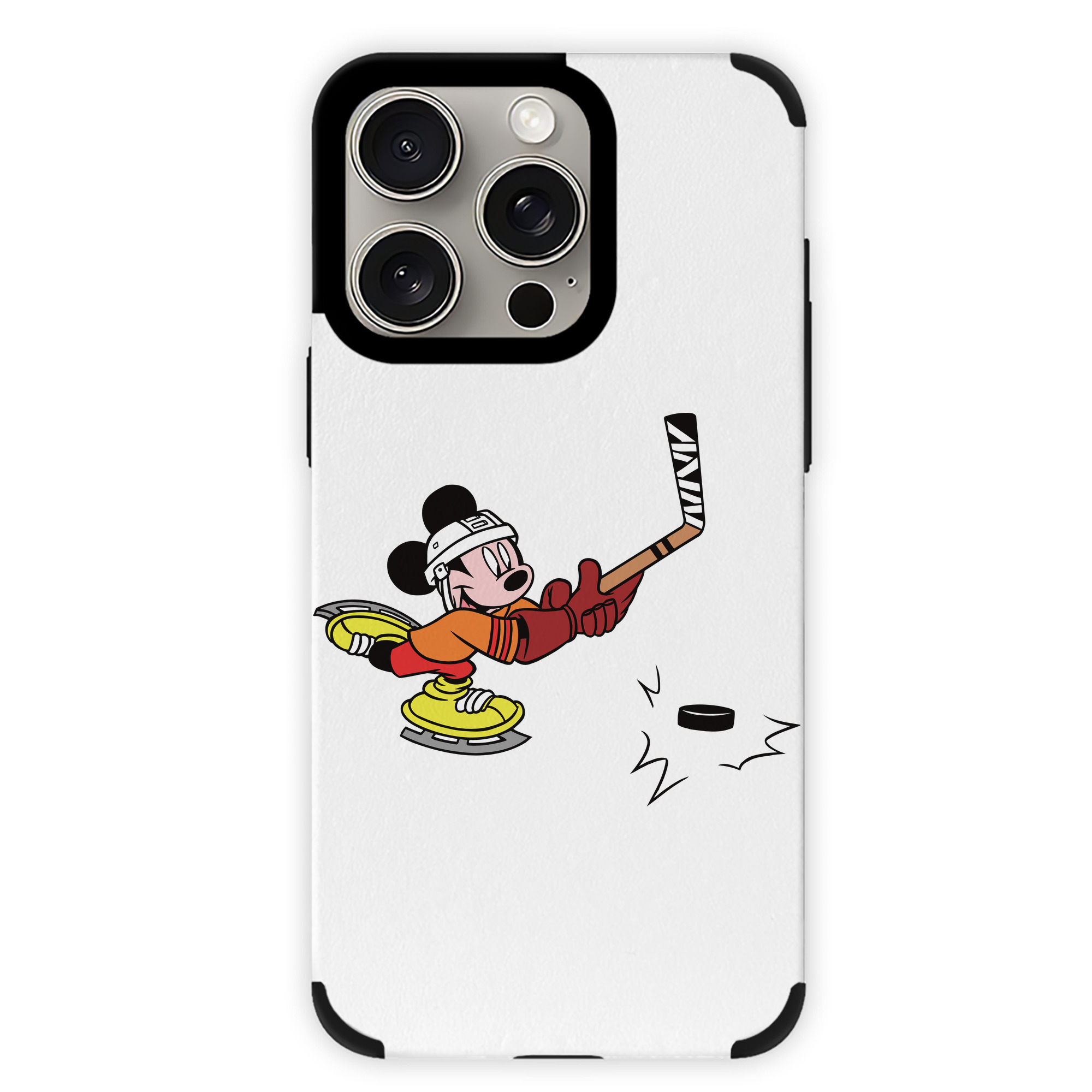 （画像用） ミッキーマウス Mickey Mouse 【iPhone15ProMax対応】 PUレザー スマホケース 耐衝撃＆黄変防止