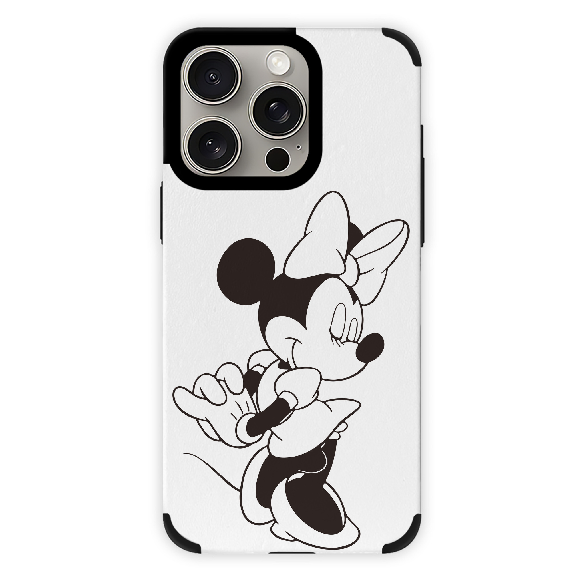 （画像用） ミッキーマウス Mickey Mouse 【iPhone15ProMax対応】 PUレザー スマホケース 耐衝撃＆黄変防止