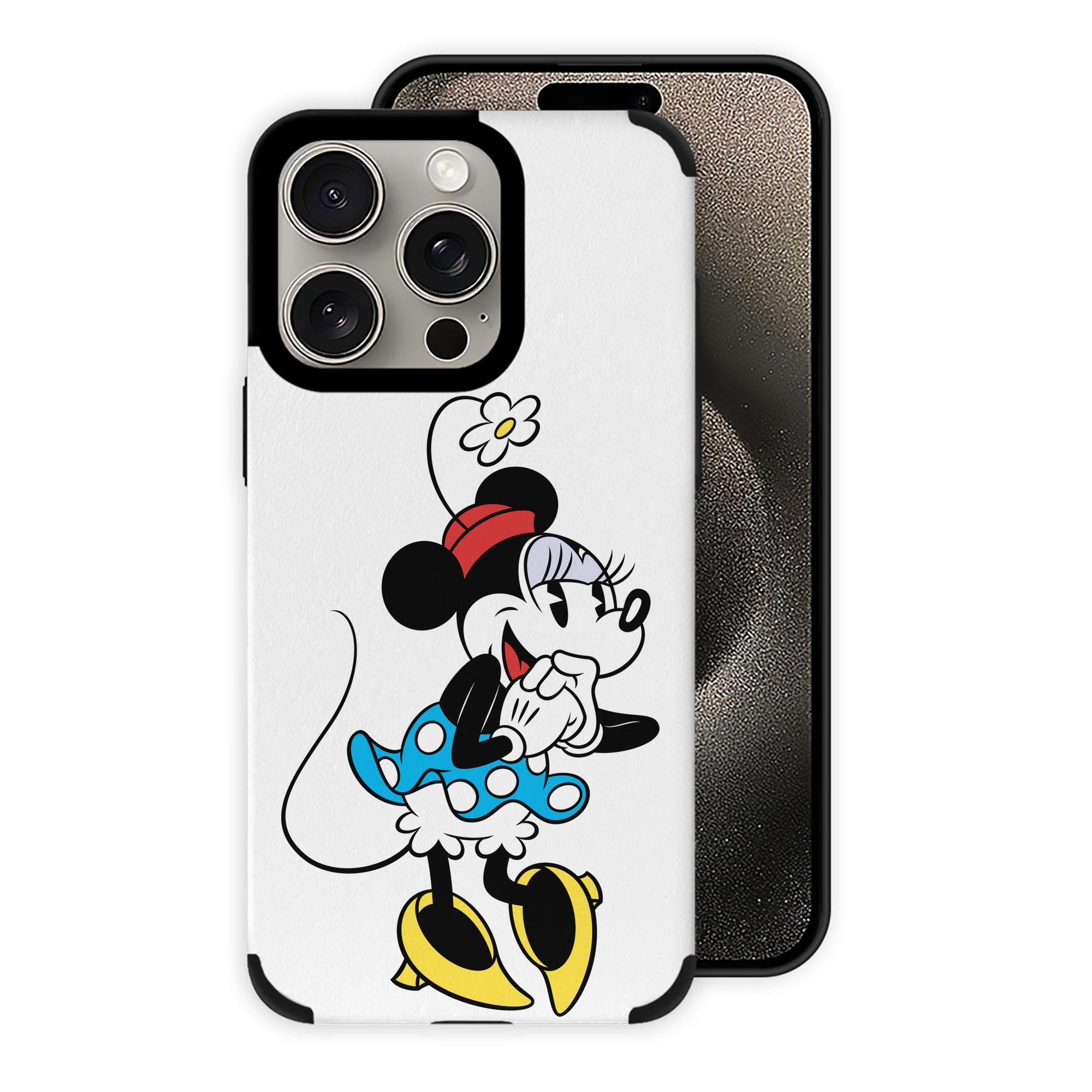 （画像用） ミッキーマウス Mickey Mouse 【iPhone15ProMax対応】 PUレザー スマホケース 耐衝撃＆黄変防止