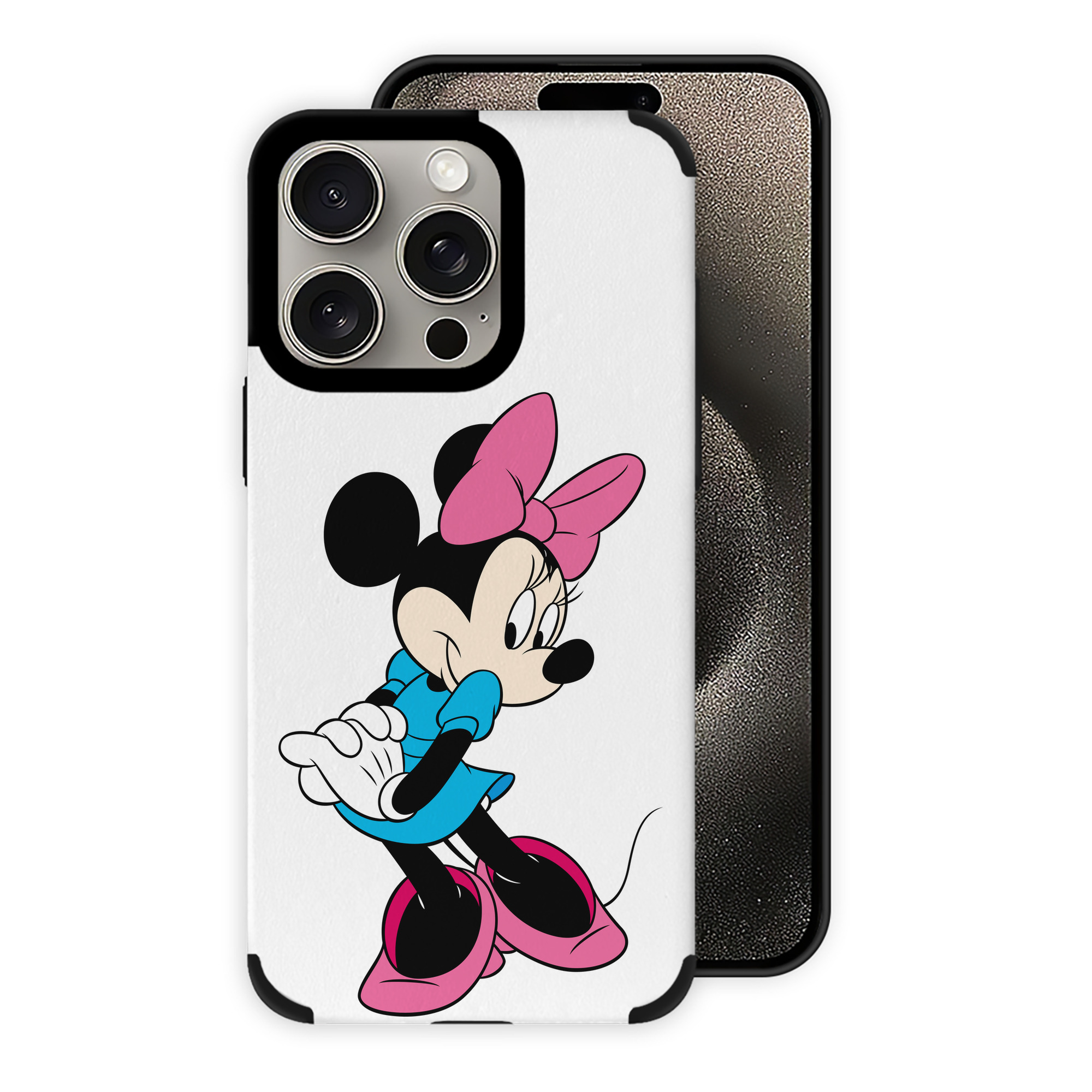 （画像用） ミッキーマウス Mickey Mouse 【iPhone15ProMax対応】 PUレザー スマホケース 耐衝撃＆黄変防止