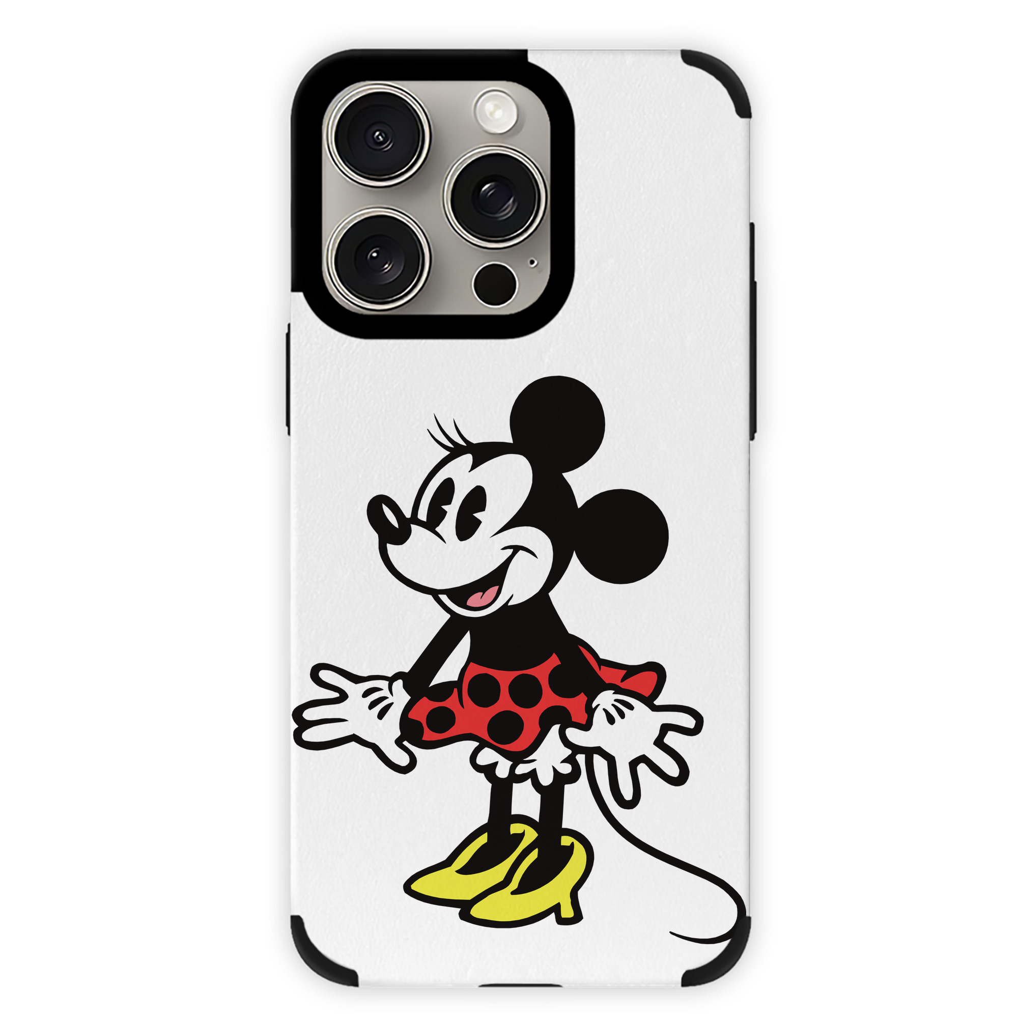 （画像用） ミッキーマウス Mickey Mouse 【iPhone15ProMax対応】 PUレザー スマホケース 耐衝撃＆黄変防止