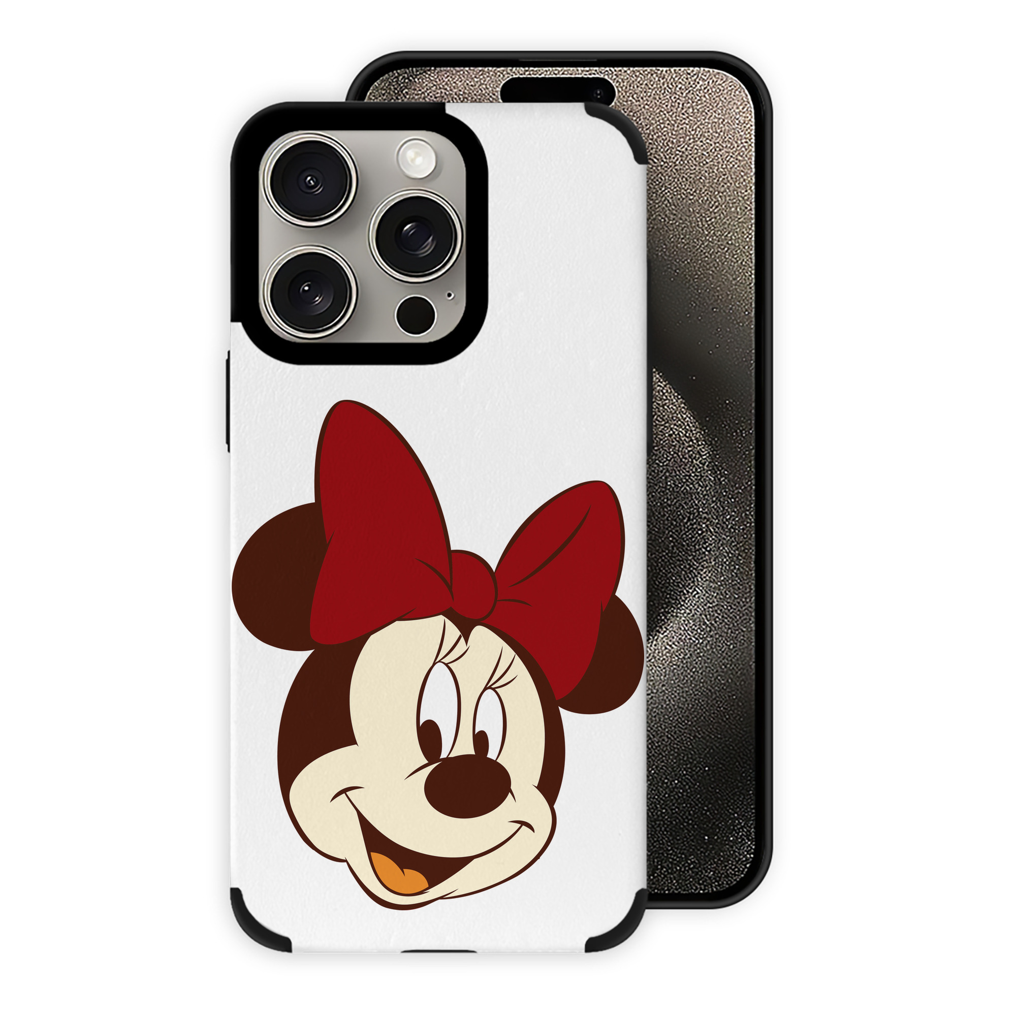 （画像用） ミッキーマウス Mickey Mouse 【iPhone15ProMax対応】 PUレザー スマホケース 耐衝撃＆黄変防止
