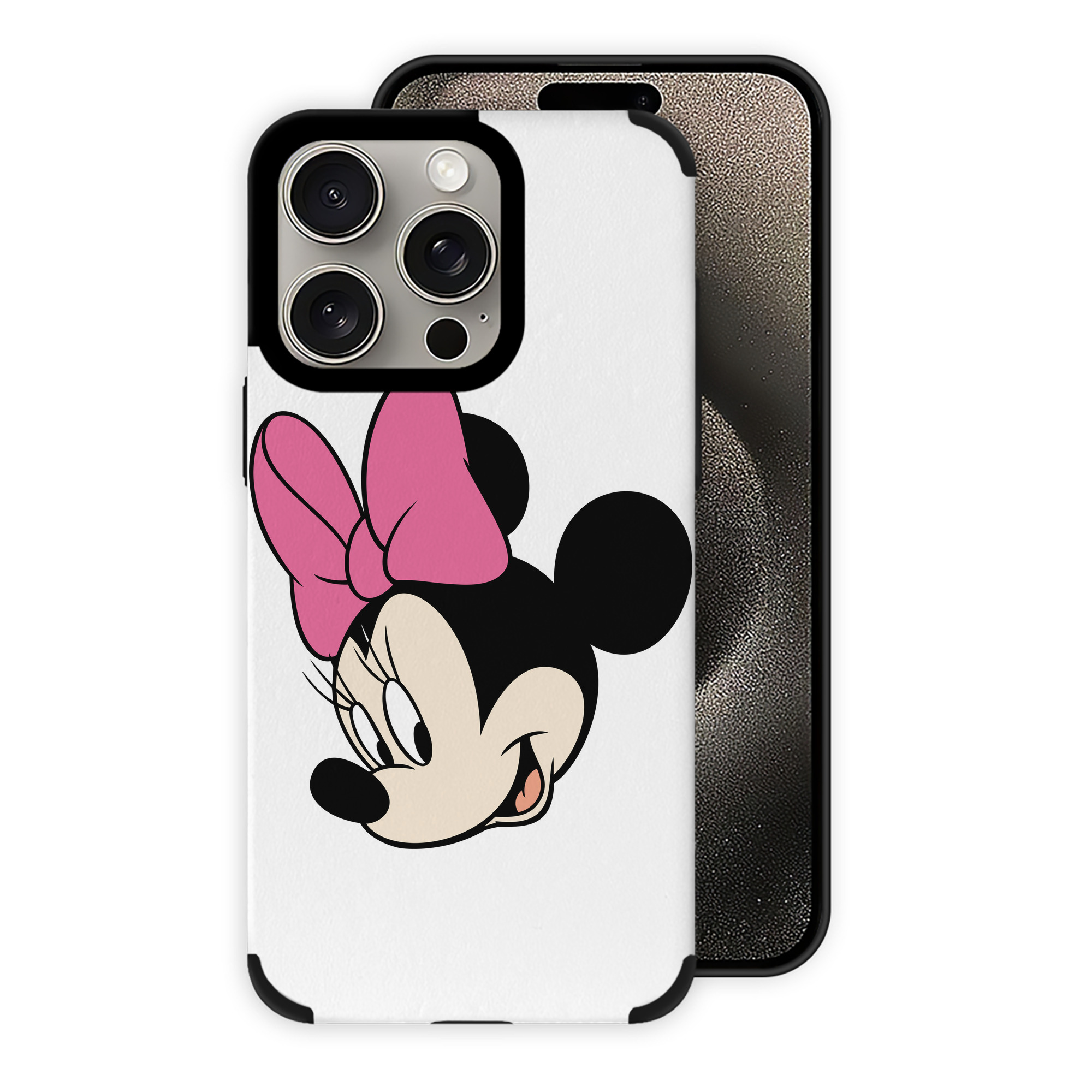 （画像用） ミッキーマウス Mickey Mouse 【iPhone15ProMax対応】 PUレザー スマホケース 耐衝撃＆黄変防止