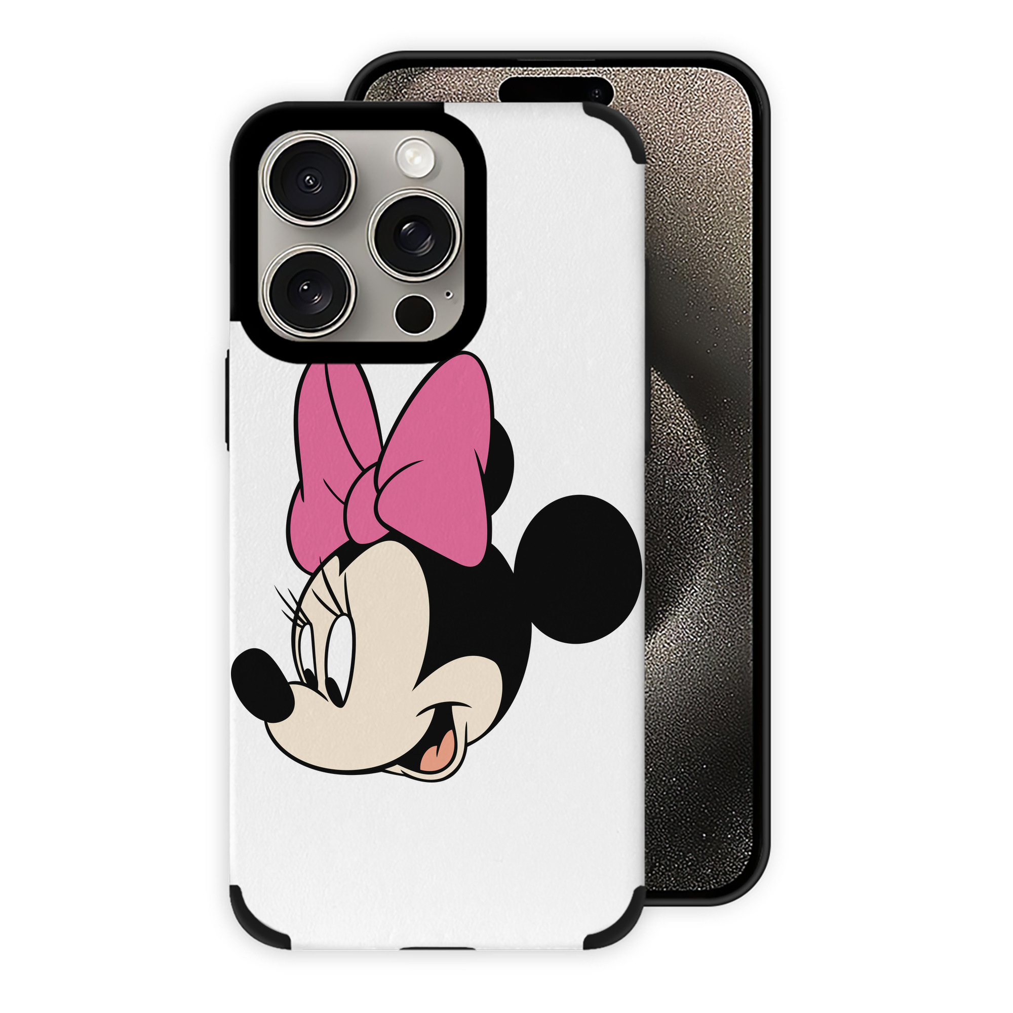 （画像用） ミッキーマウス Mickey Mouse 【iPhone15ProMax対応】 PUレザー スマホケース 耐衝撃＆黄変防止