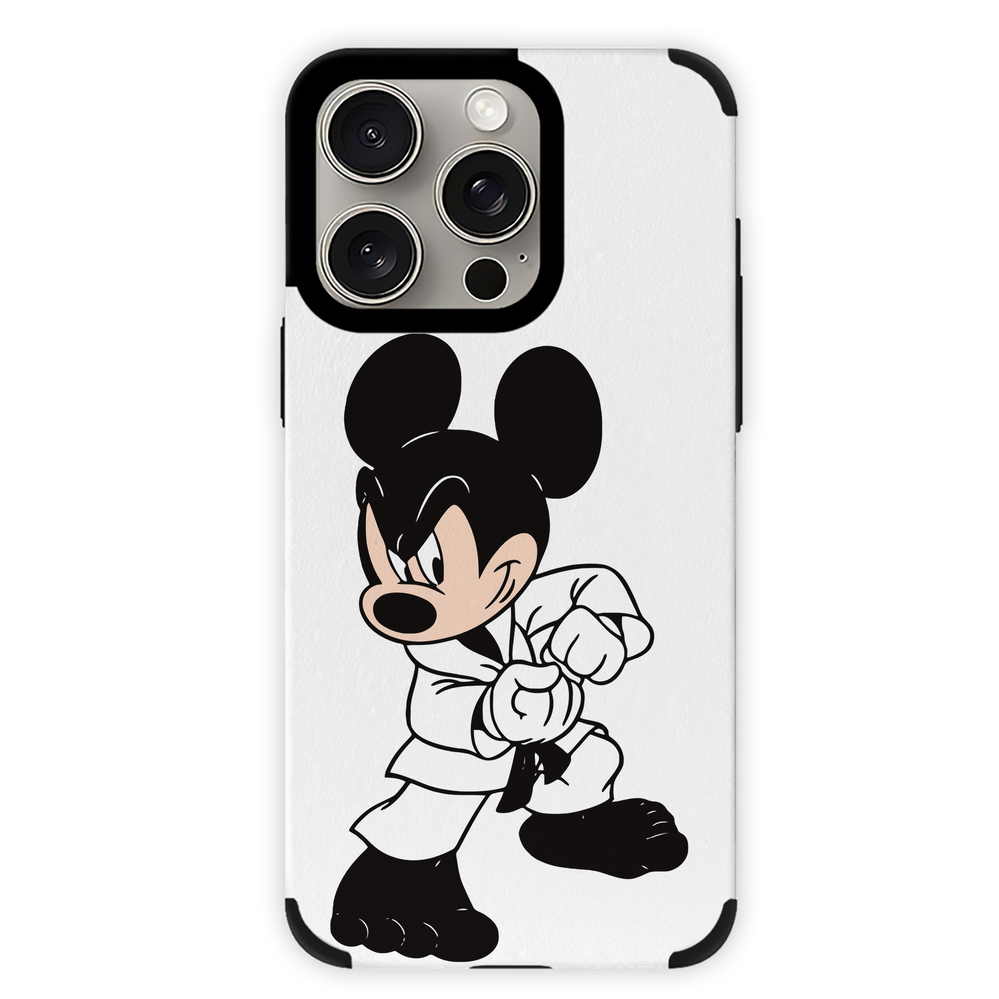（画像用） ミッキーマウス Mickey Mouse 【iPhone15ProMax対応】 PUレザー スマホケース 耐衝撃＆黄変防止