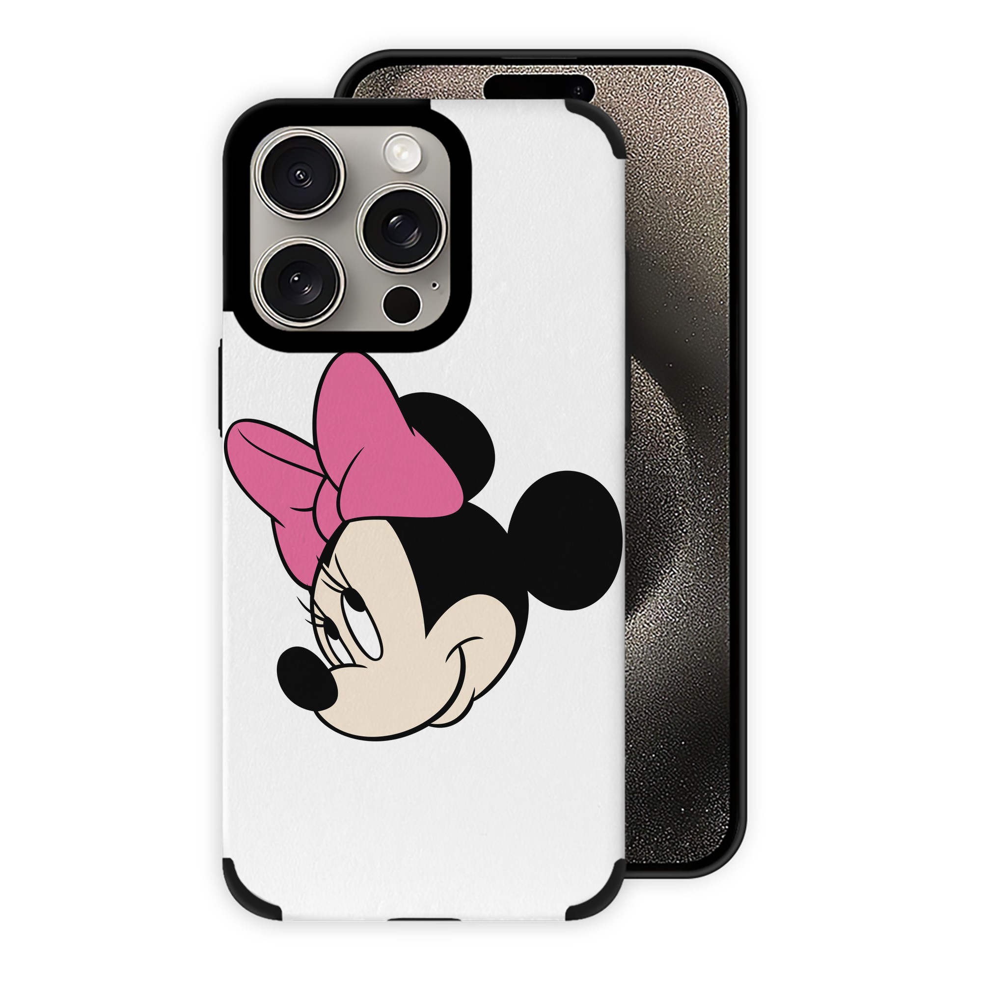 （画像用） ミッキーマウス Mickey Mouse 【iPhone15ProMax対応】 PUレザー スマホケース 耐衝撃＆黄変防止