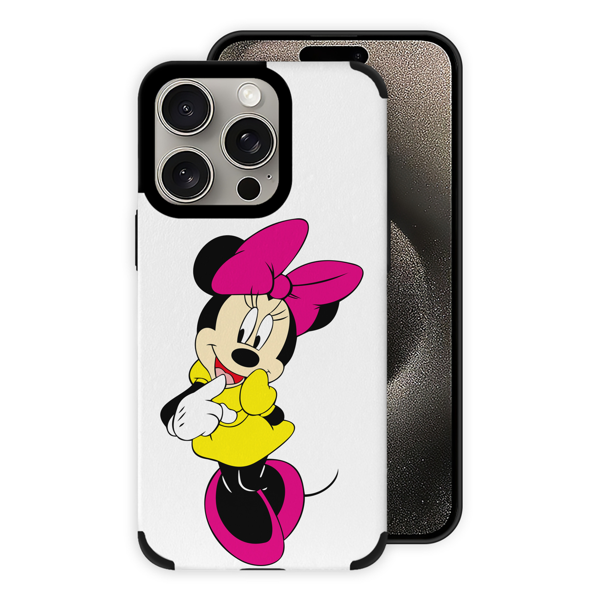 （画像用） ミッキーマウス Mickey Mouse 【iPhone15ProMax対応】 PUレザー スマホケース 耐衝撃＆黄変防止
