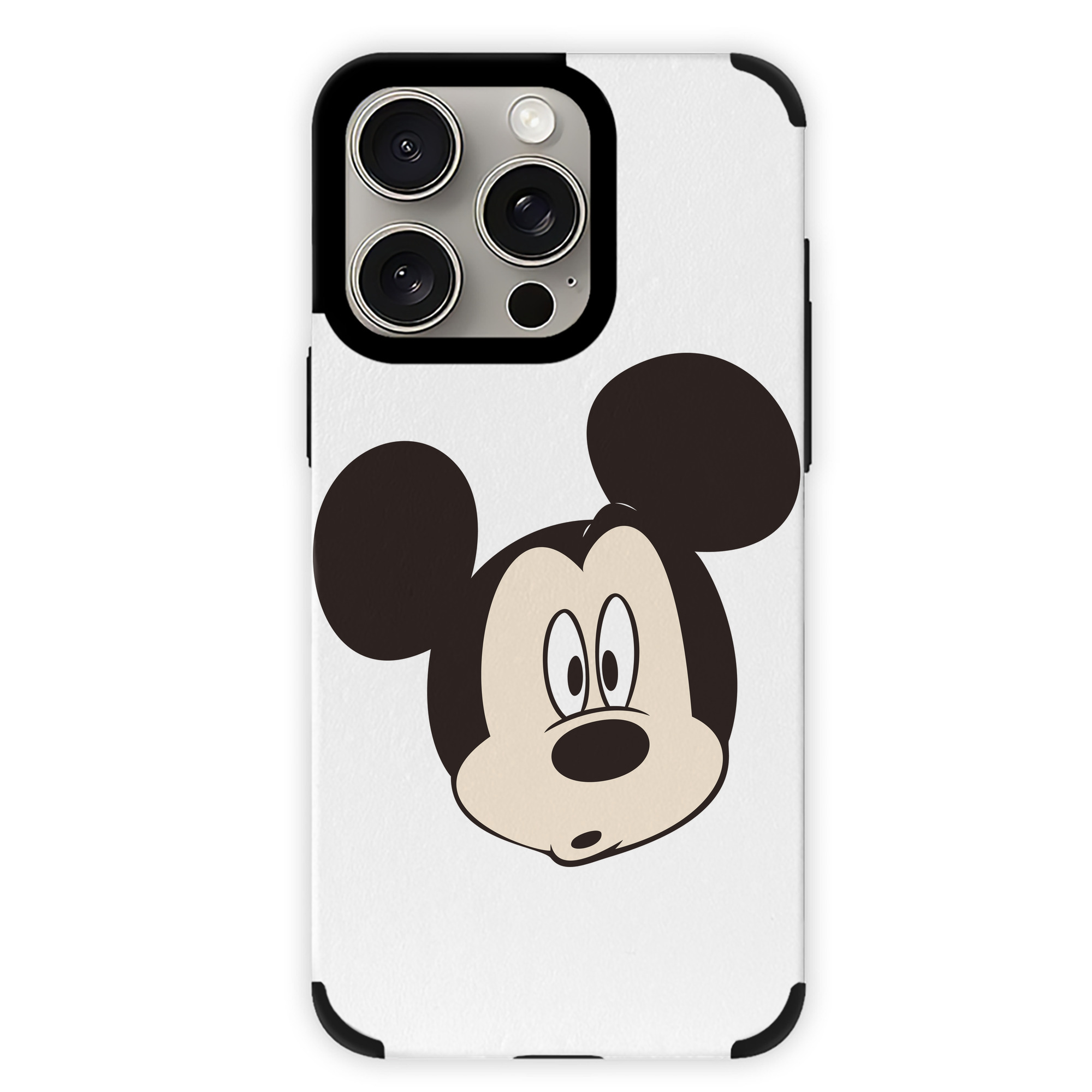 （画像用） ミッキーマウス Mickey Mouse 【iPhone15ProMax対応】 PUレザー スマホケース 耐衝撃＆黄変防止