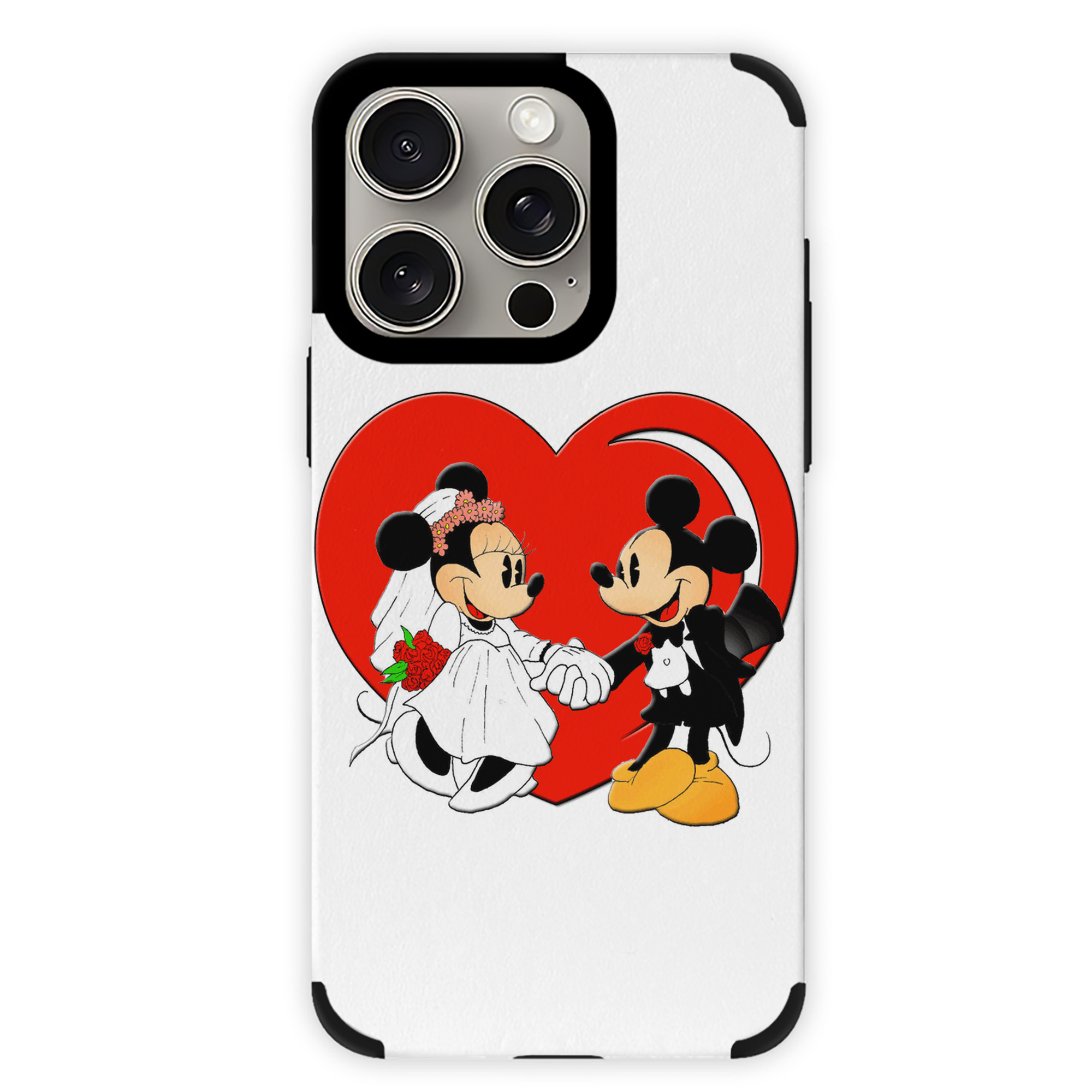 （画像用） ミッキーマウス Mickey Mouse 【iPhone15ProMax対応】 PUレザー スマホケース 耐衝撃＆黄変防止