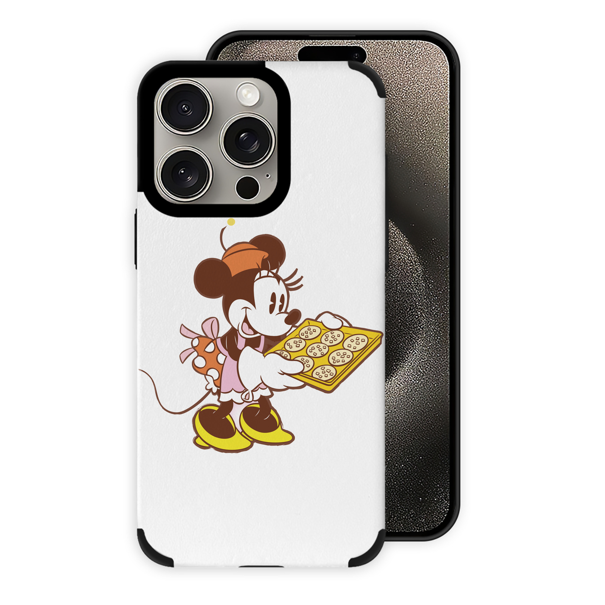 （画像用） ミッキーマウス Mickey Mouse 【iPhone15ProMax対応】 PUレザー スマホケース 耐衝撃＆黄変防止